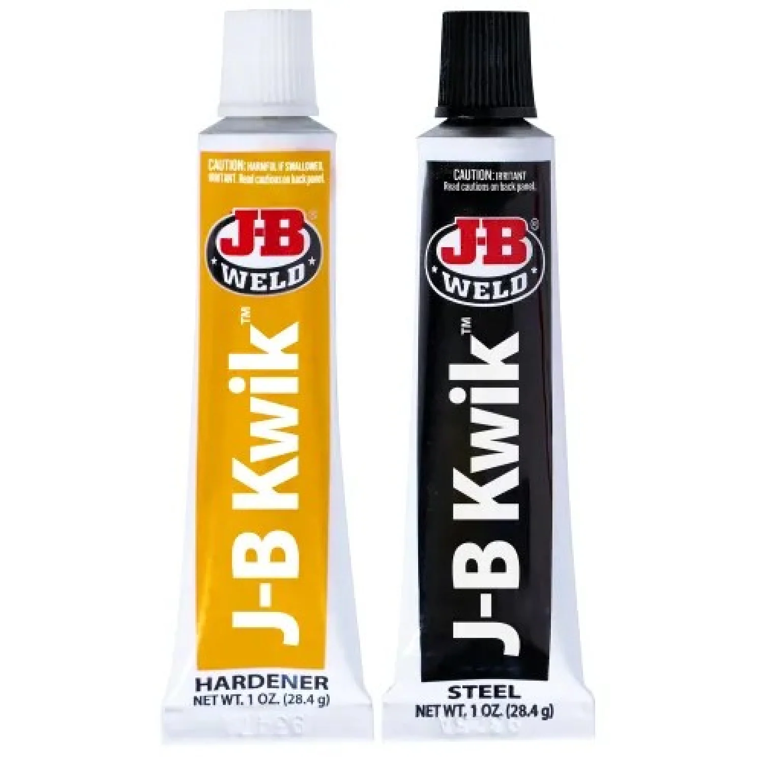 J-B Weld 8276 KwikWeld Twin Tube Steel Reinforced Epoxy & Hardener, 2 oz. - Image 2