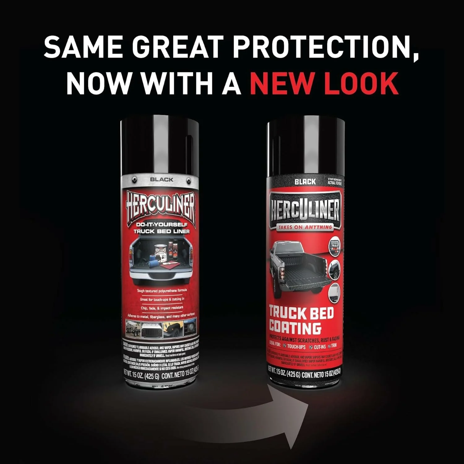 J-B Weld HALB15 Herculiner "Original" Truck Bed Liner, Aerosol 15 oz. - Image 3