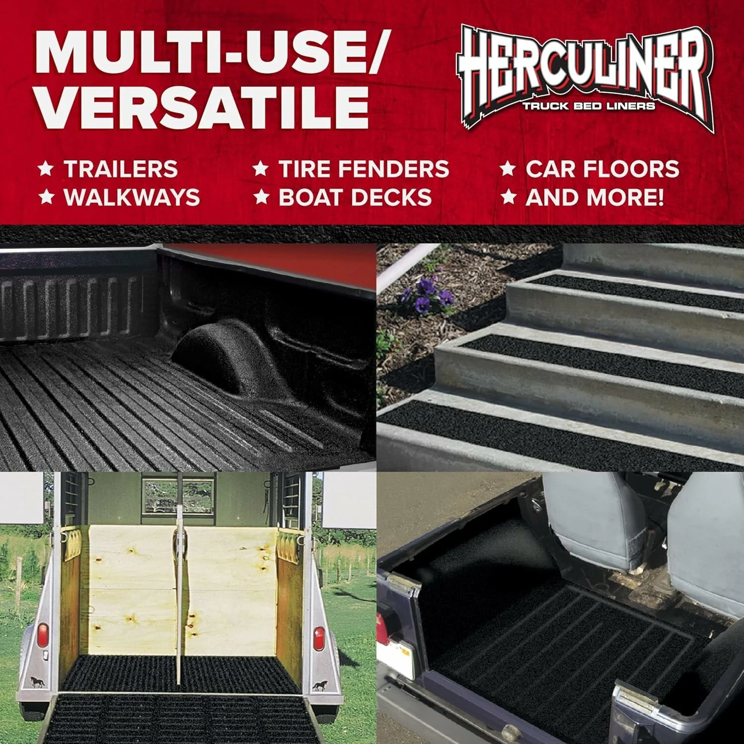 J-B Weld HCL1B8 Herculiner "Original" Truck Bed Liner Kit - Image 4