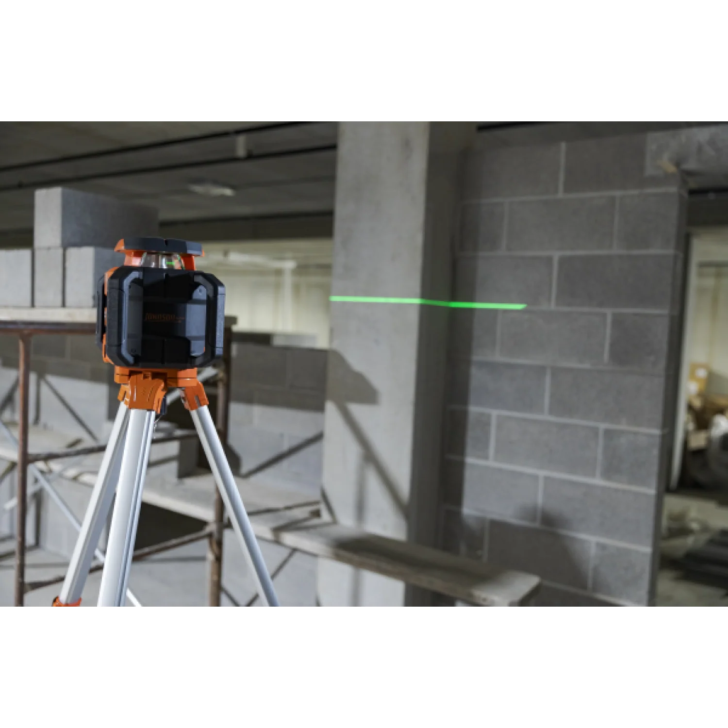 Johnson JRT300-GNHV-K GreenBrite Dual Slope Rotary Laser Kit - Image 10