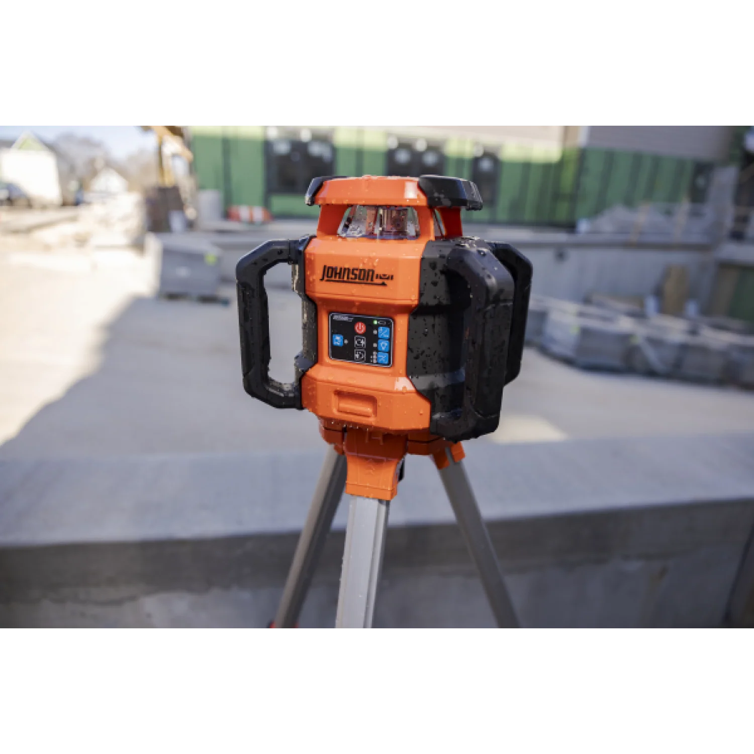 Johnson JRT300-GNHV-K GreenBrite Dual Slope Rotary Laser Kit - Image 8
