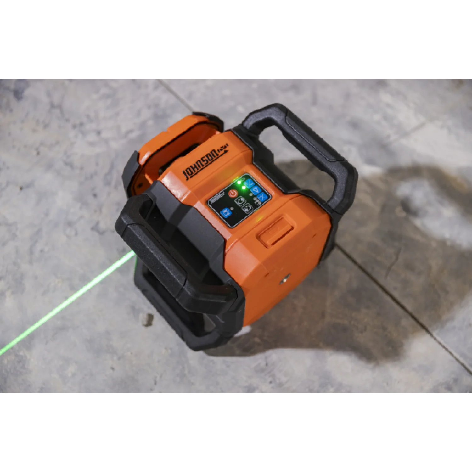 Johnson JRT300-GNHV-K GreenBrite Dual Slope Rotary Laser Kit - Image 9