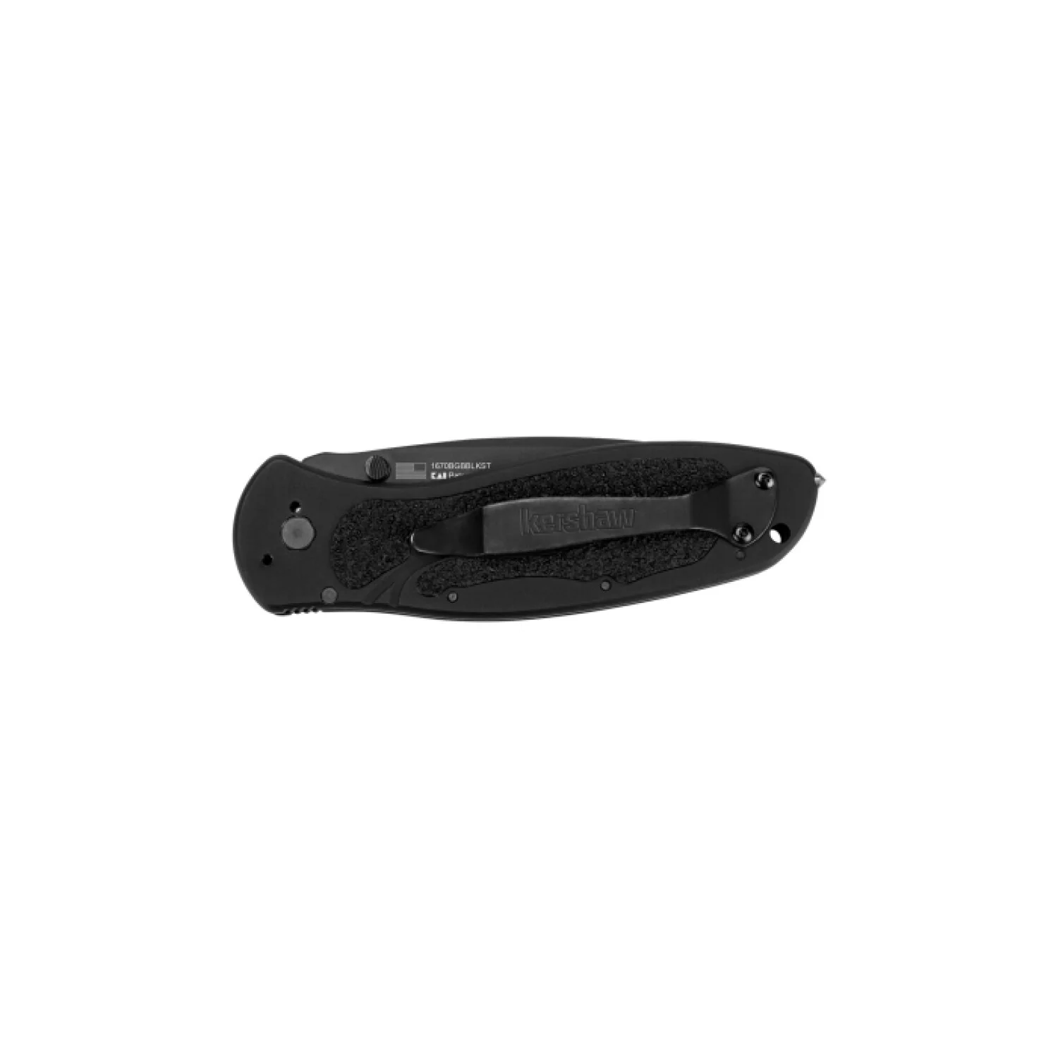 Kershaw 1670GBBLKST Blur - Glassbreaker, Black, Serrated - Image 3