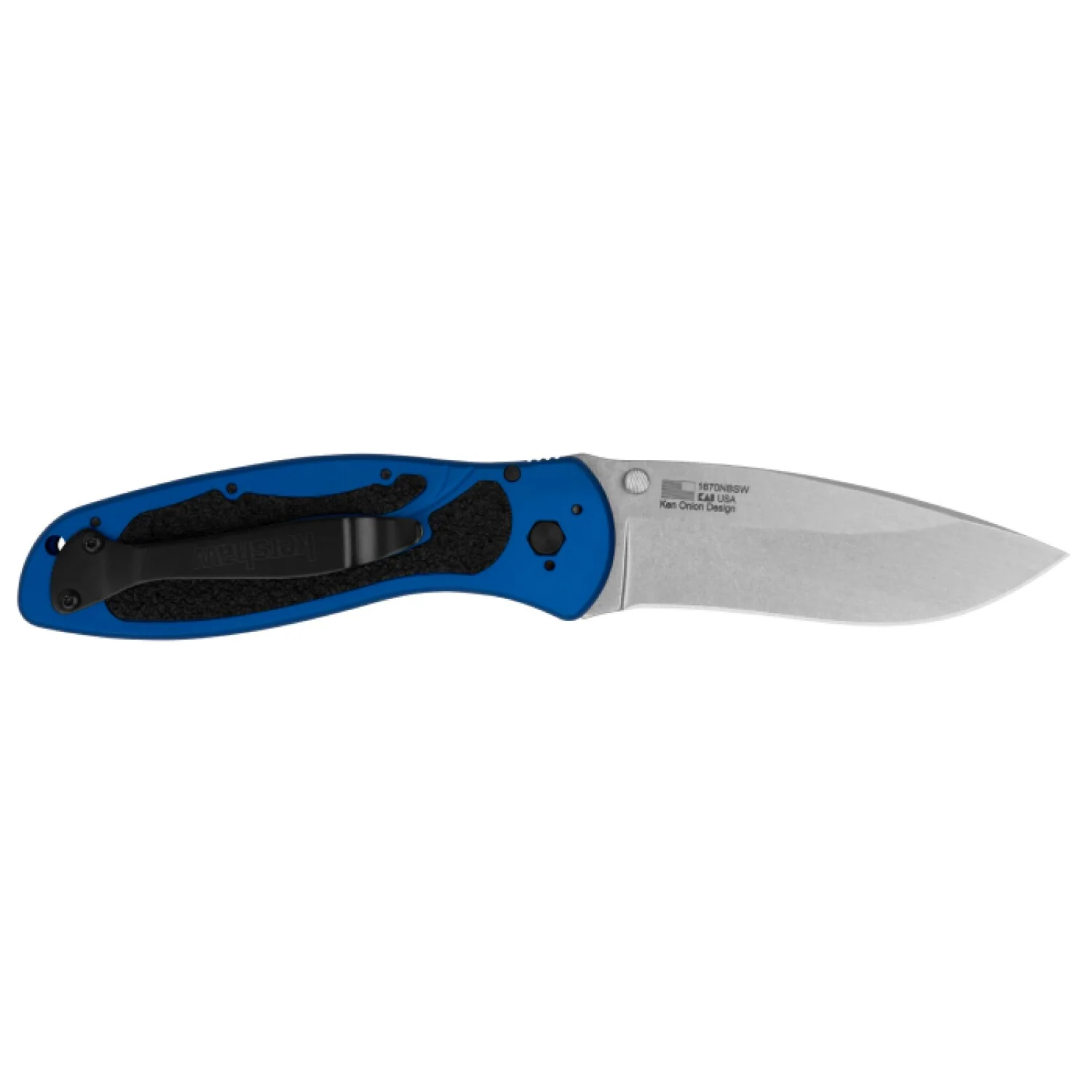 Kershaw 1670NBSW Blur - Navy Blue, Stonewash - Image 2