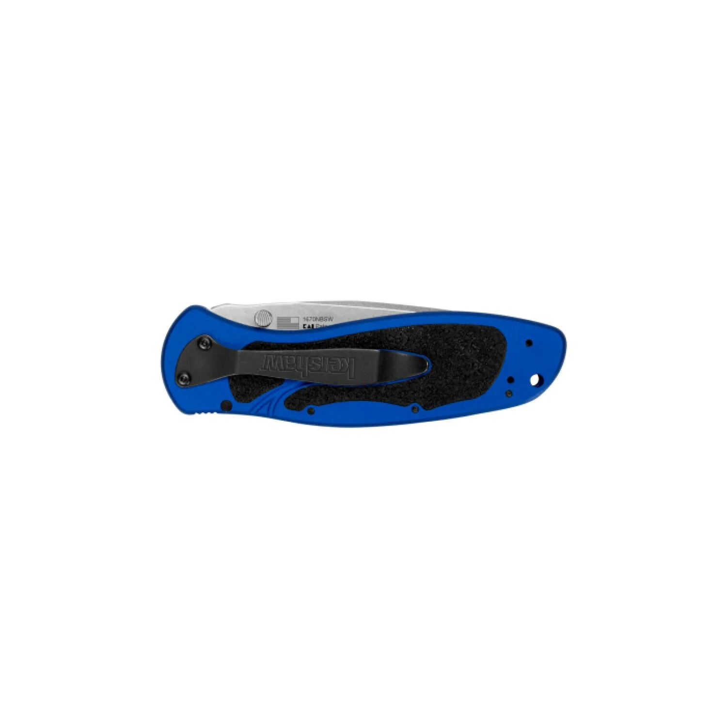 Kershaw 1670NBSW Blur - Navy Blue, Stonewash - Image 3