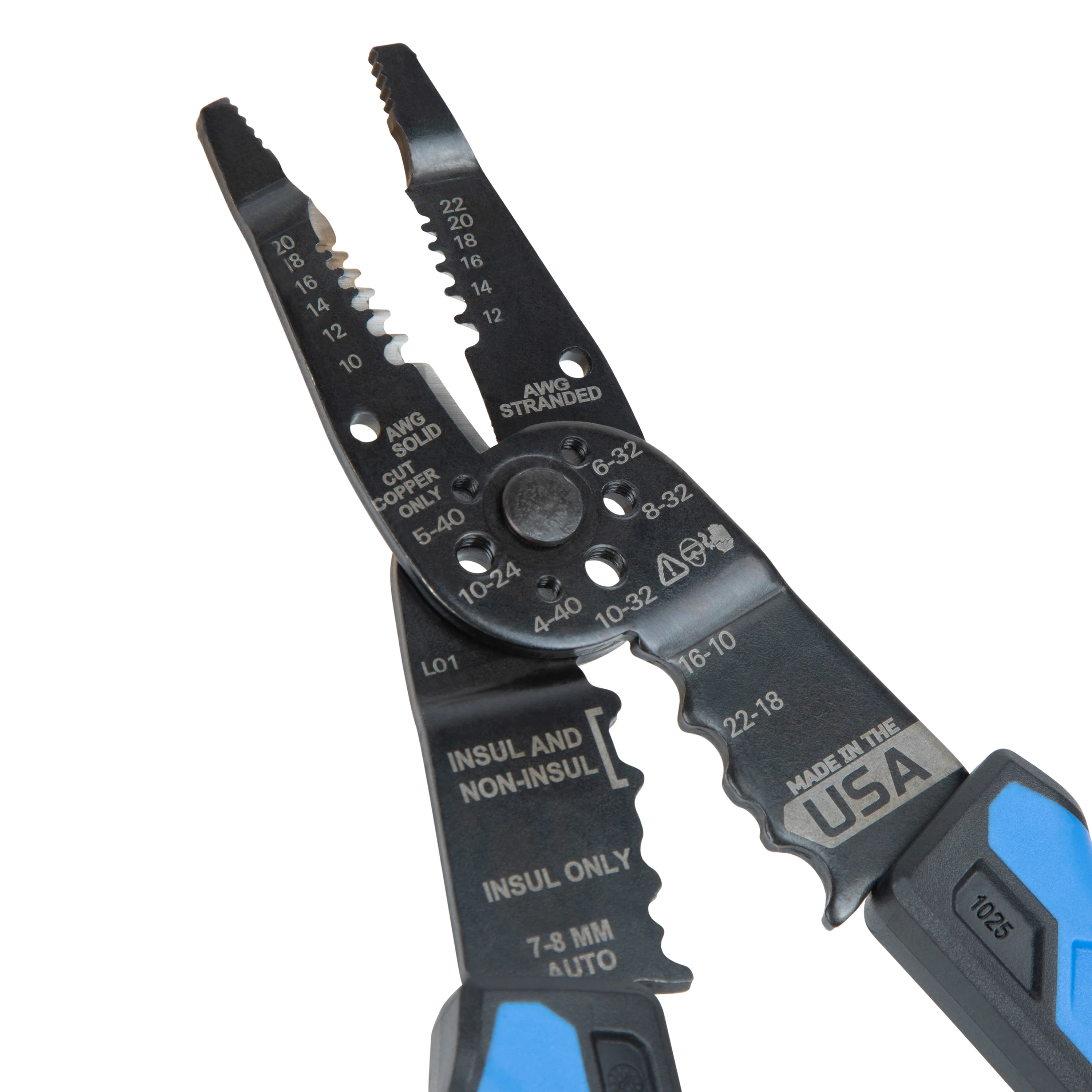 Klein Tools 1025 Long Nose Multi-Purpose Wire Stripper - Image 4