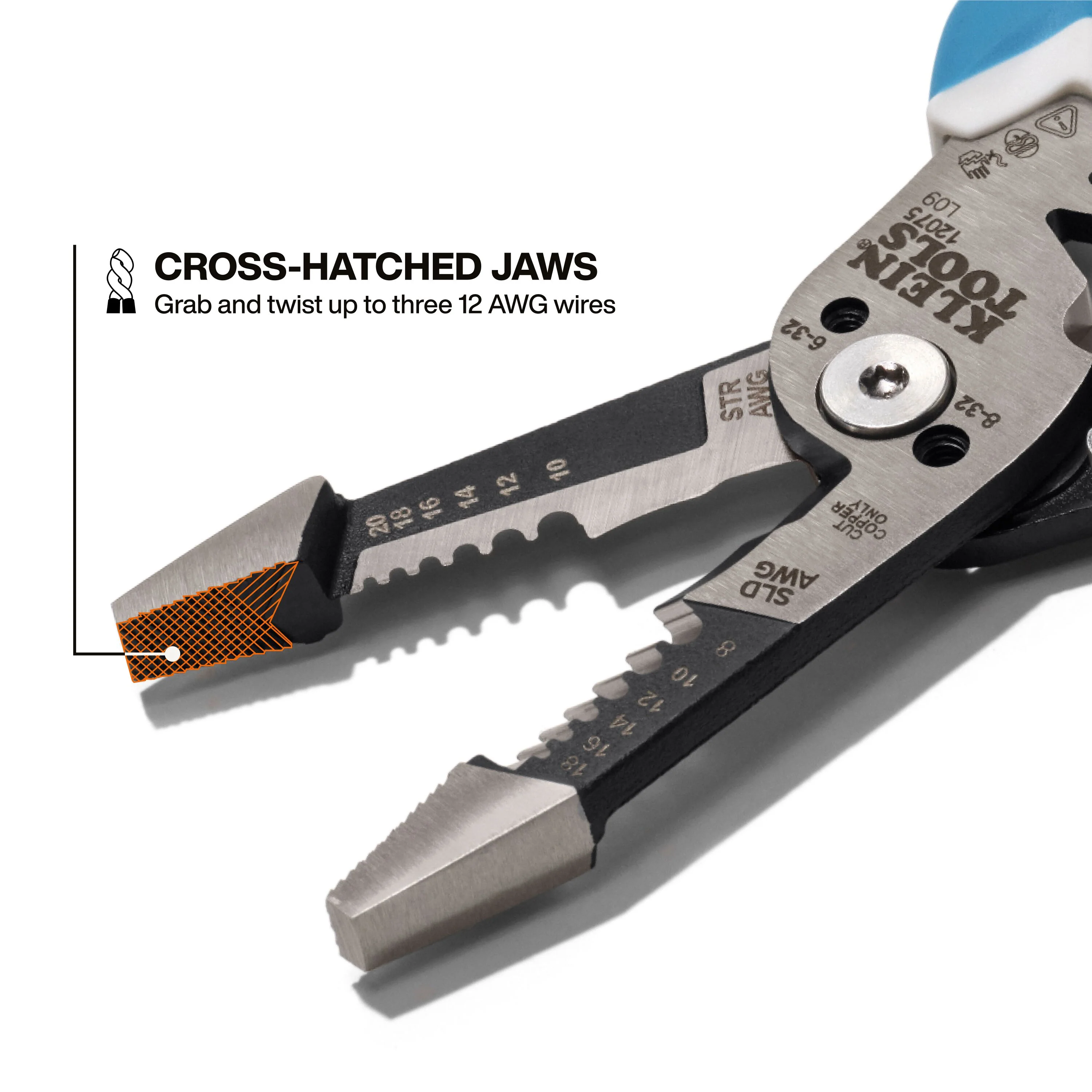 Klein Tools 12075 Slim Forged Wire Stripper / Cutter, Straight Handle - Image 5