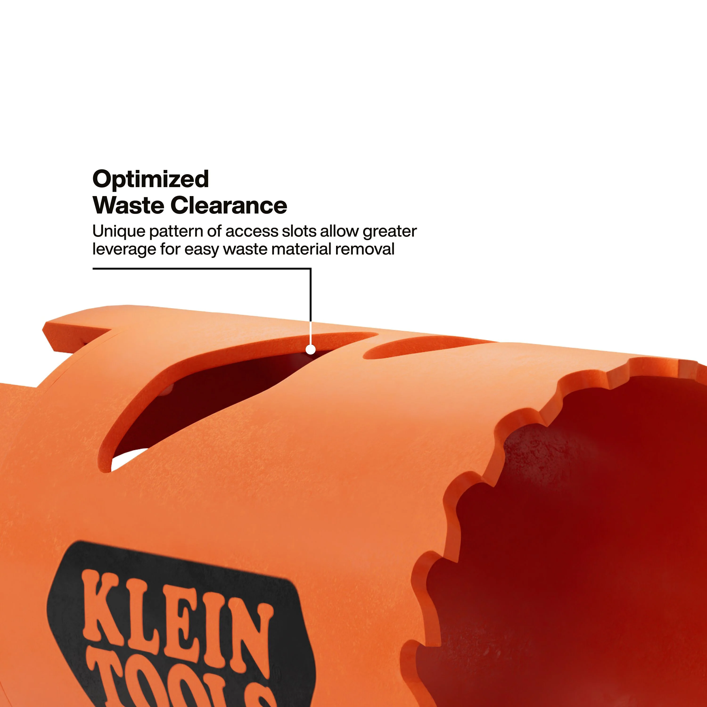 Klein Tools 31016 Bi-Metal Hole Saw, 1-3/8-Inch - Image 3