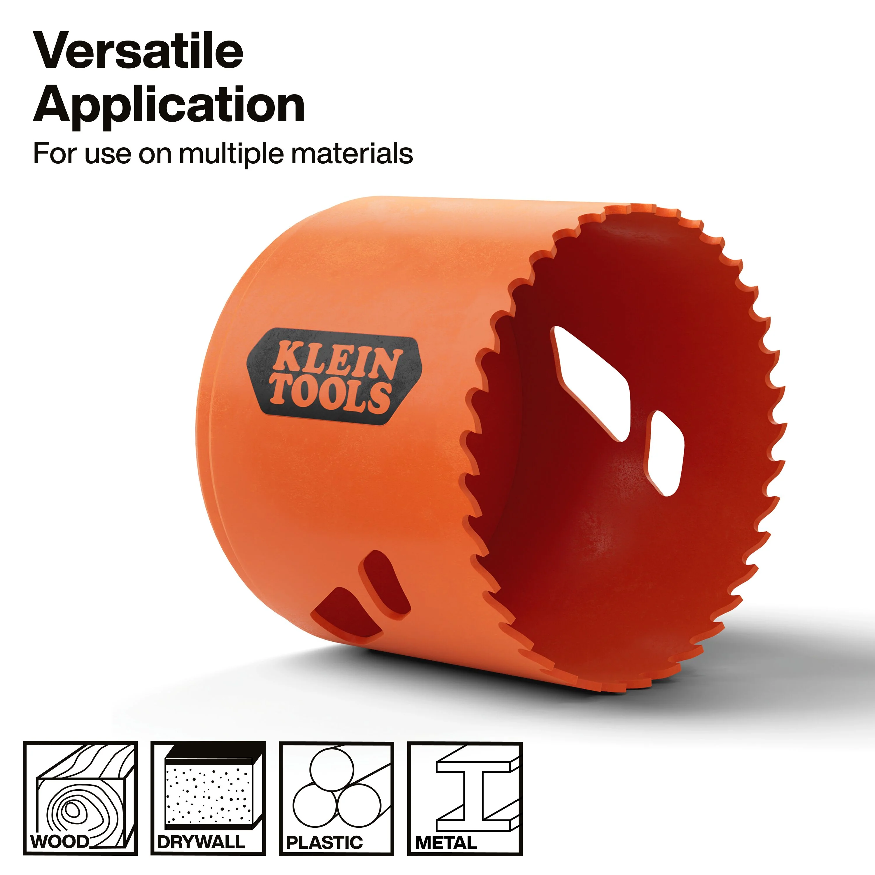 Klein Tools 31023 Bi-Metal Hole Saw, 2-3/4-Inch - Image 2