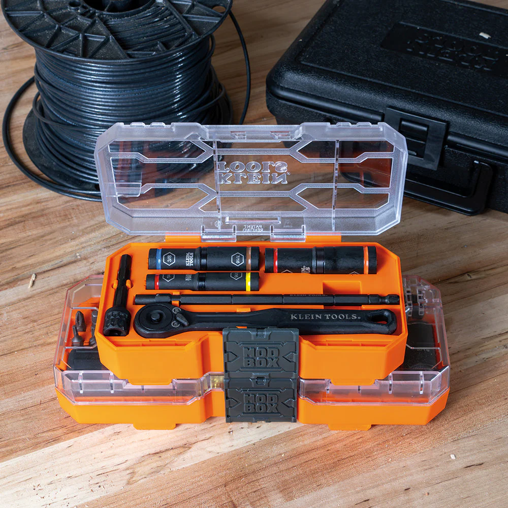 Klein Tools 32502HD KNECT Impact-Rated Screwdriver and Socket Set with Case, 41 Pc. - Image 10