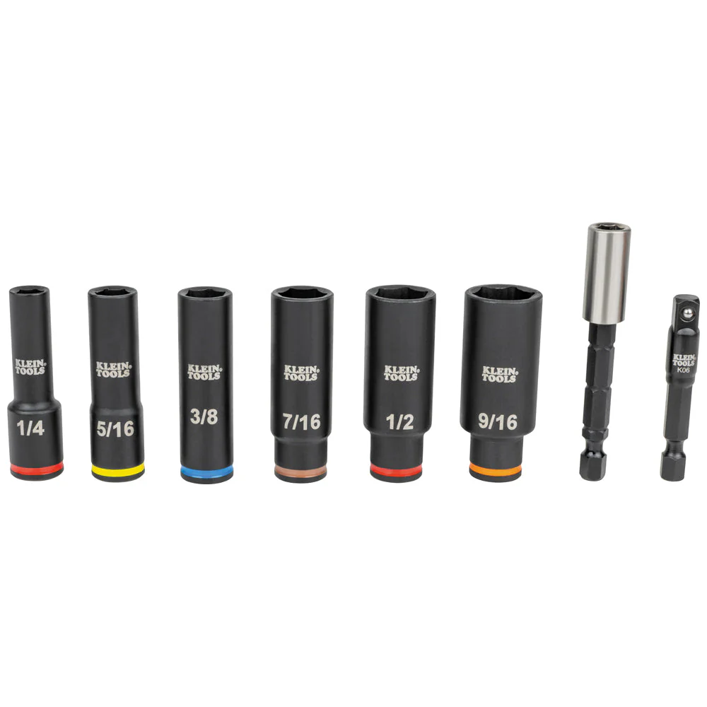 Klein Tools 32502HD KNECT Impact-Rated Screwdriver and Socket Set with Case, 41 Pc. - Image 3