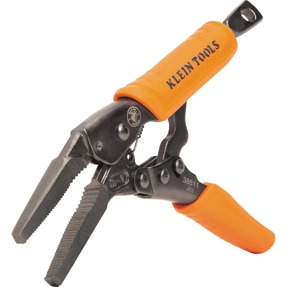 Klein Tools 38665 Locking Pliers, Long Nose 6", Curved Jaw 7" & 10", 3 Pc. - Image 3