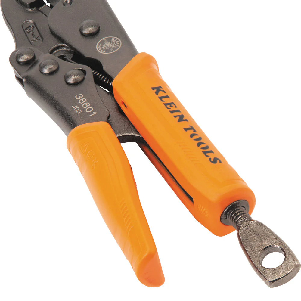 Klein Tools 38665 Locking Pliers, Long Nose 6", Curved Jaw 7" & 10", 3 Pc. - Image 4