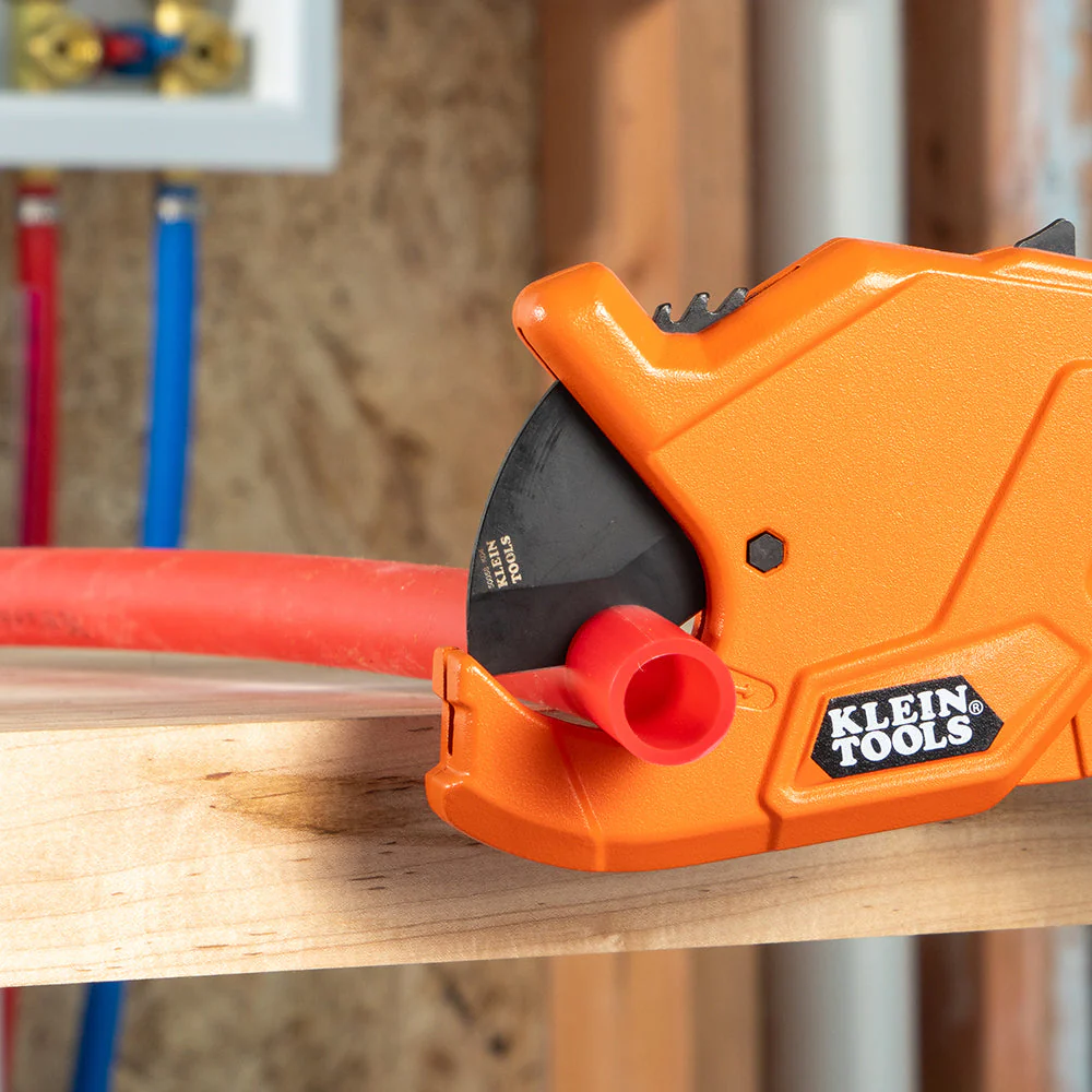 Klein Tools 50044 Precision Ratcheting PVC Pipe Cutter, 1 1/4" - Image 11