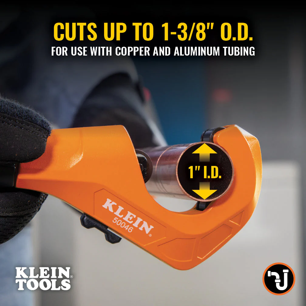 Klein Tools 50046 Constant Swing Tubing Cutter, 1 3/8" - Image 9