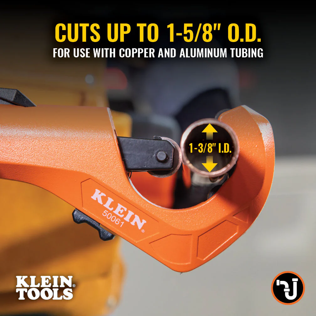 Klein Tools 50061 Quick-Adjust Tubing Cutter, 1 5/8" - Image 10