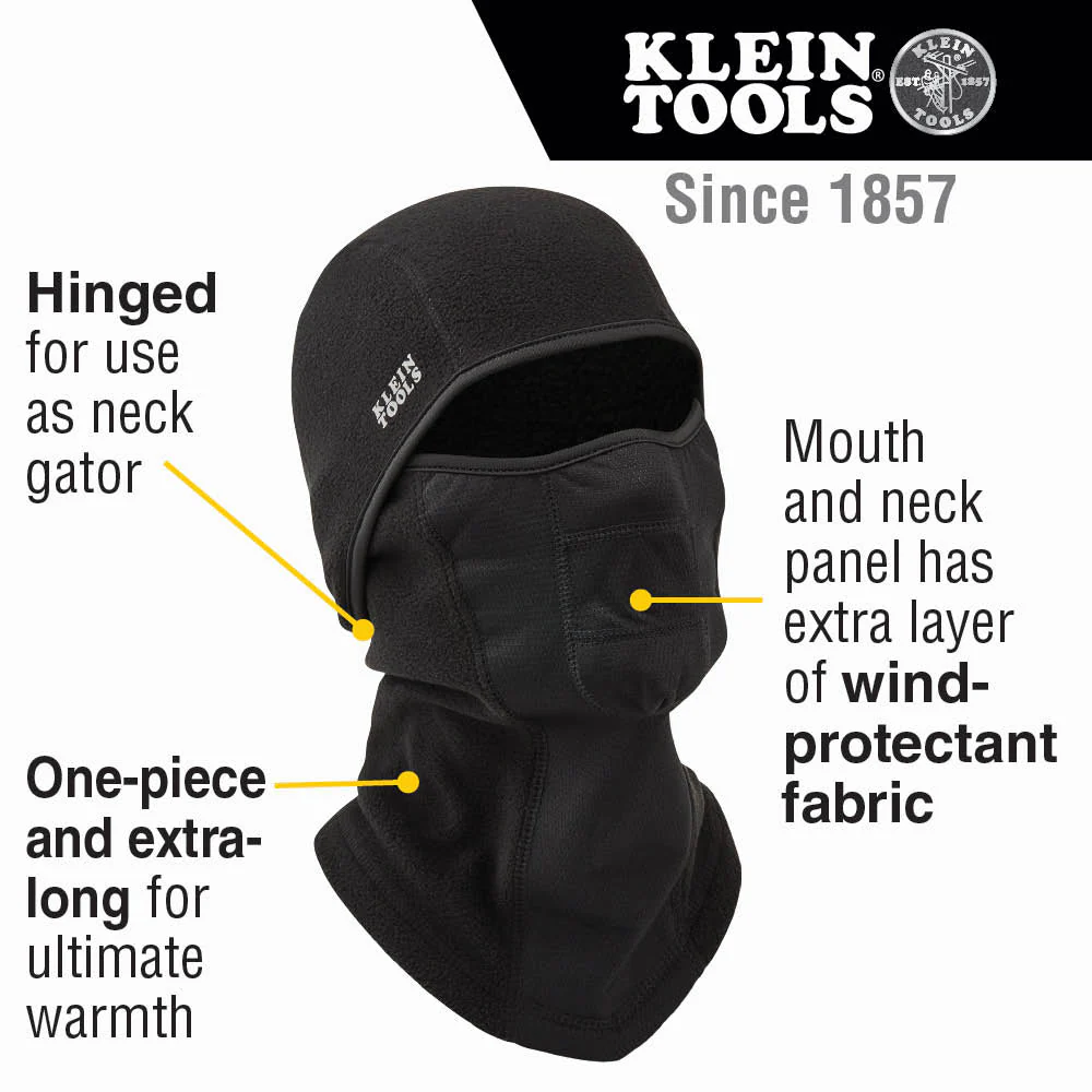 Klein Tools 60132 Wind Proof Hinged Balaclava - Image 7