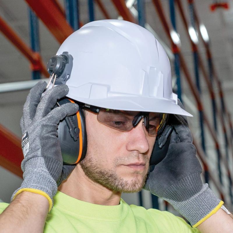 Klein Tools 60532 Hard Hat Earmuffs for Cap Style and Safety Helmets - Image 7