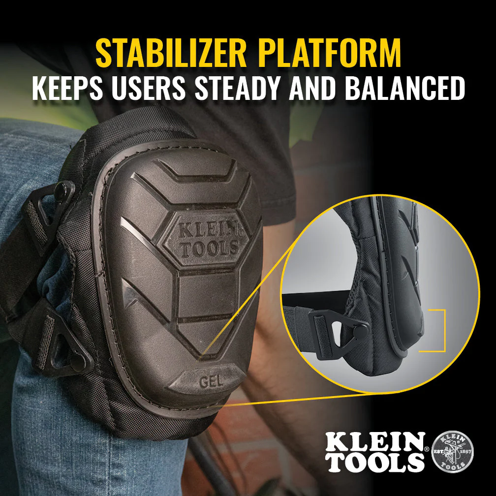 Klein Tools 60895 Semi-Round Stabilizer Knee Pad - Image 5