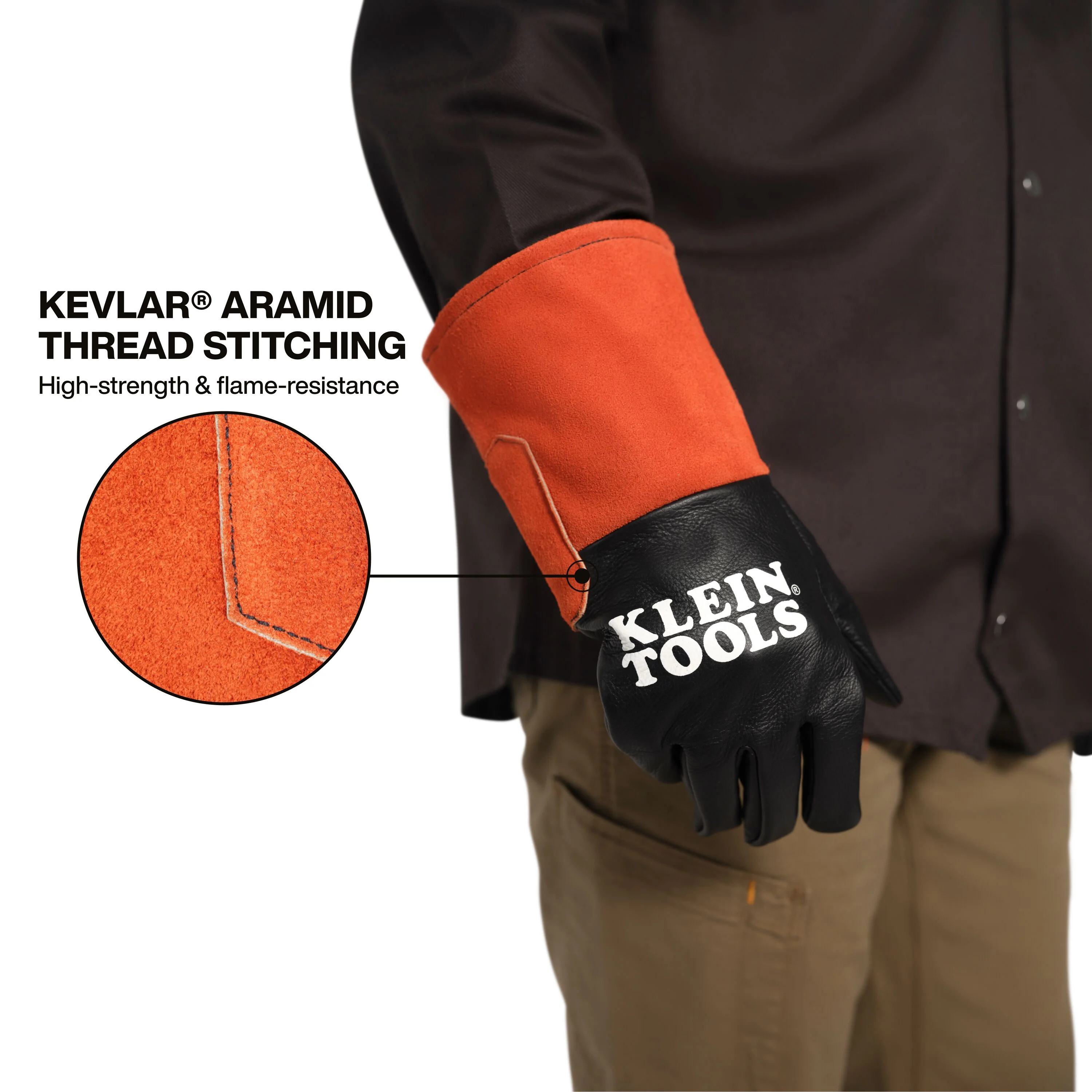 Klein Tools 60912 TIG Welding Gloves, Large - Image 4
