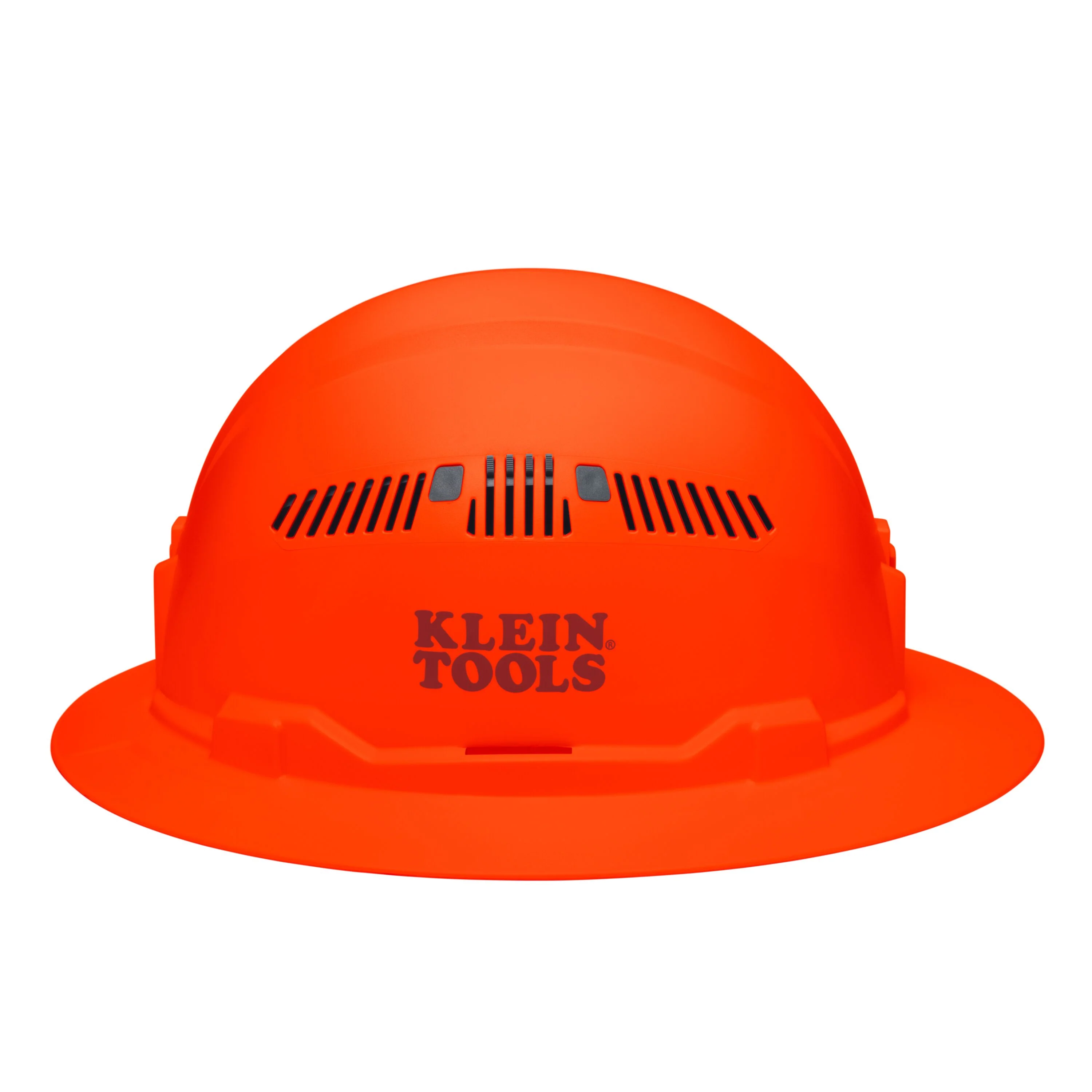 Klein Tools 60931 Hard Hat, Vented, Full Brim Style, High Visibility Orange - Image 2