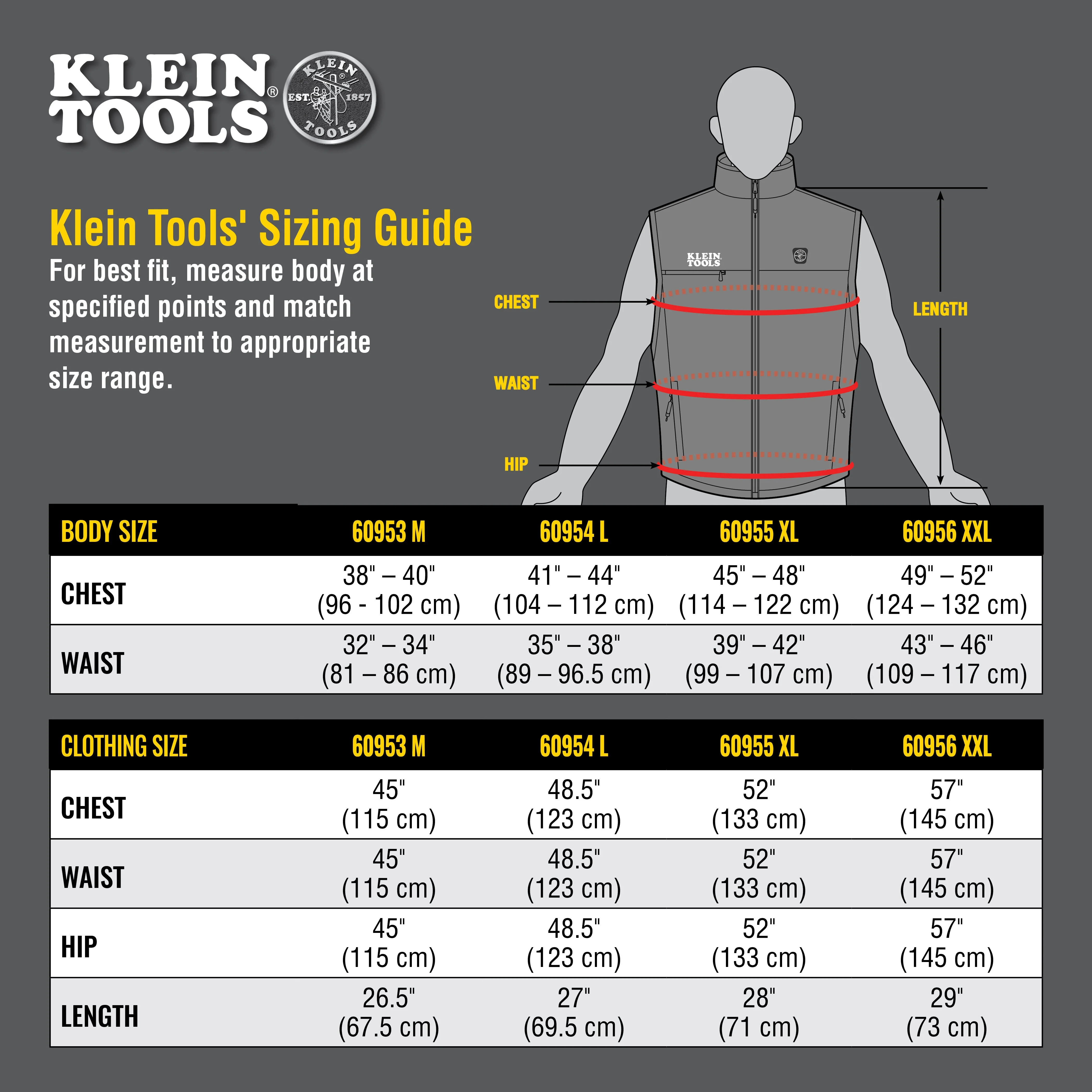 Klein Tools 60954 Heated Base Layer Vest, Large - Image 3