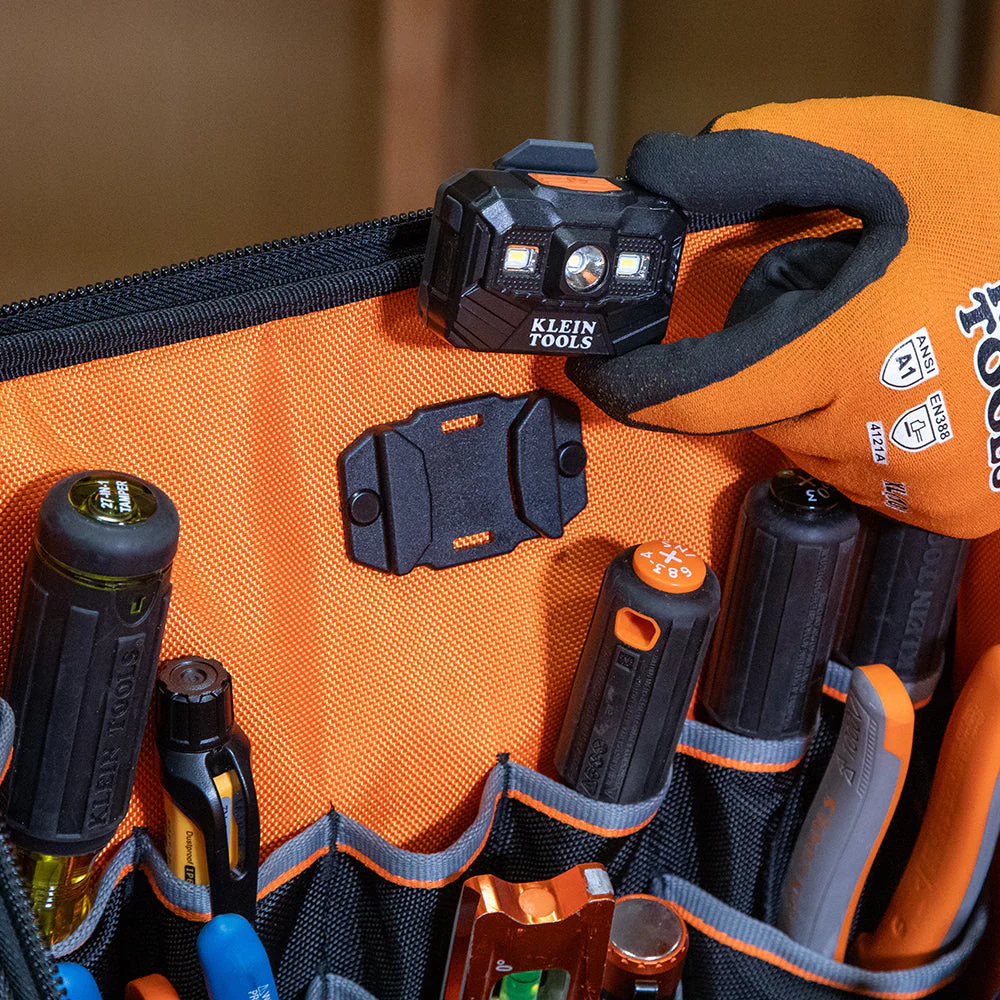 Klein Tools 62482 Tradesman Pro Tool Station Tool Bag Backpack, 27 Pockets - Image 7