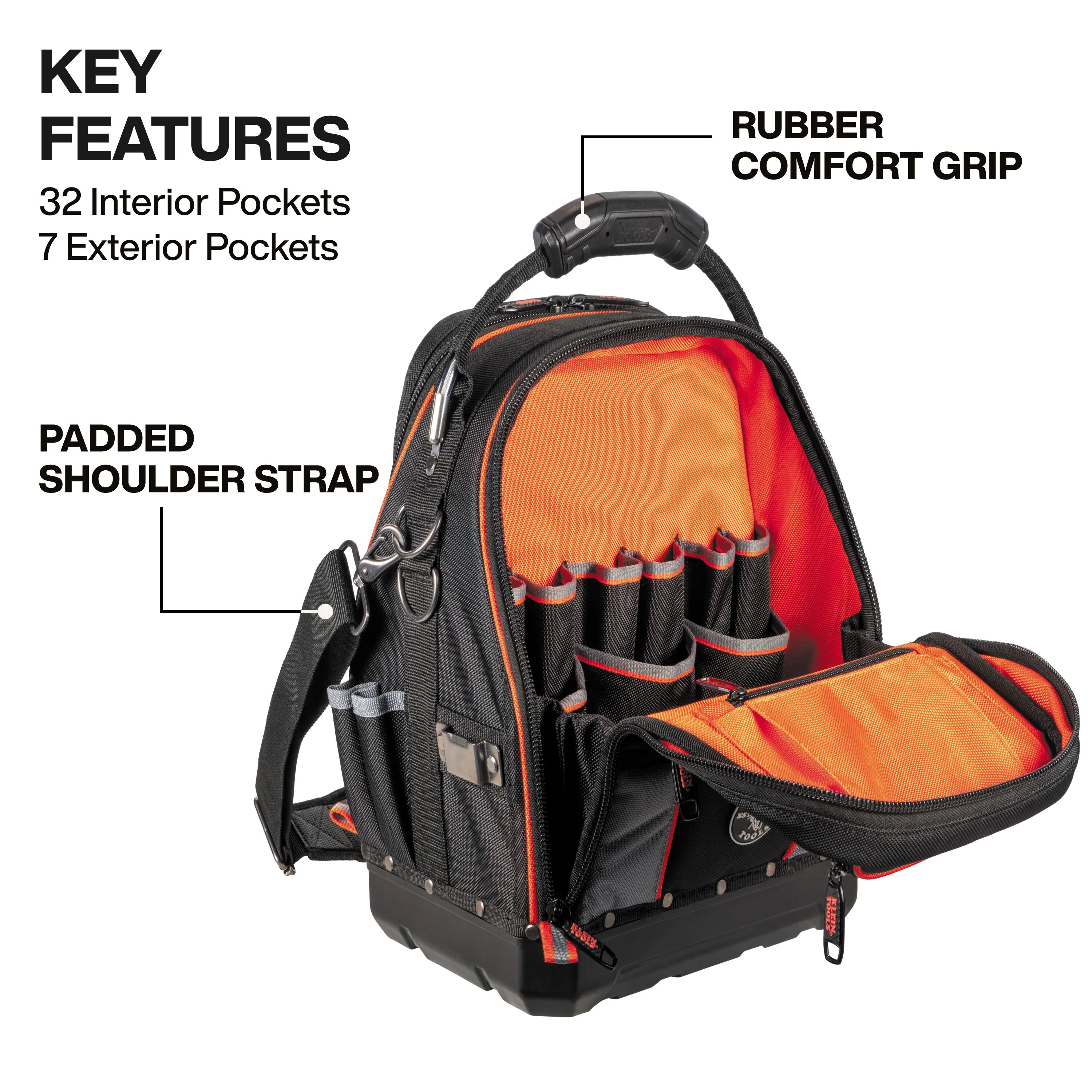 Klein Tools 62804 Tool Runner Tool Bag, 39 Pockets - Image 2