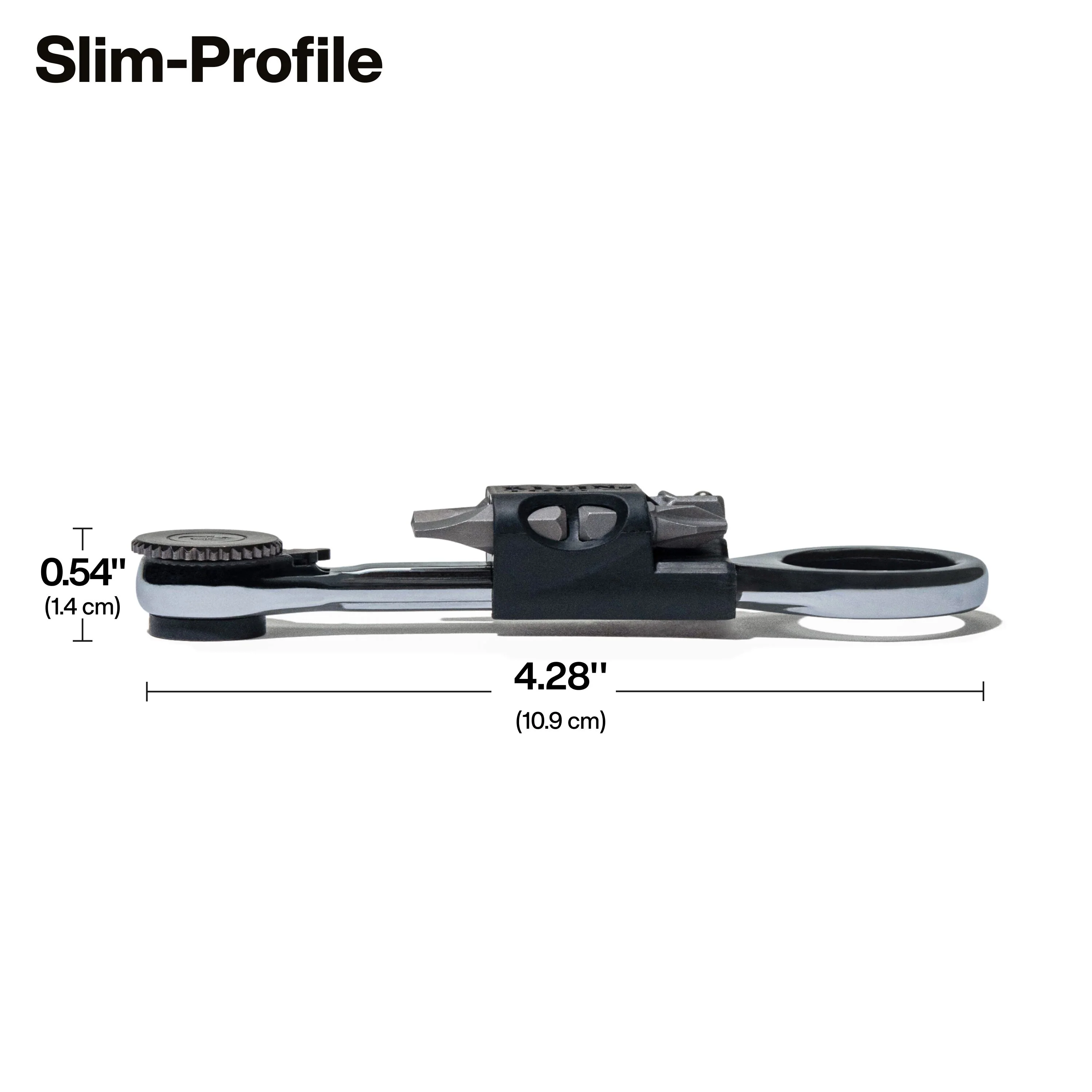 Klein Tools 65200MAG Slim-Profile Magnetic Mini Ratchet - Image 3