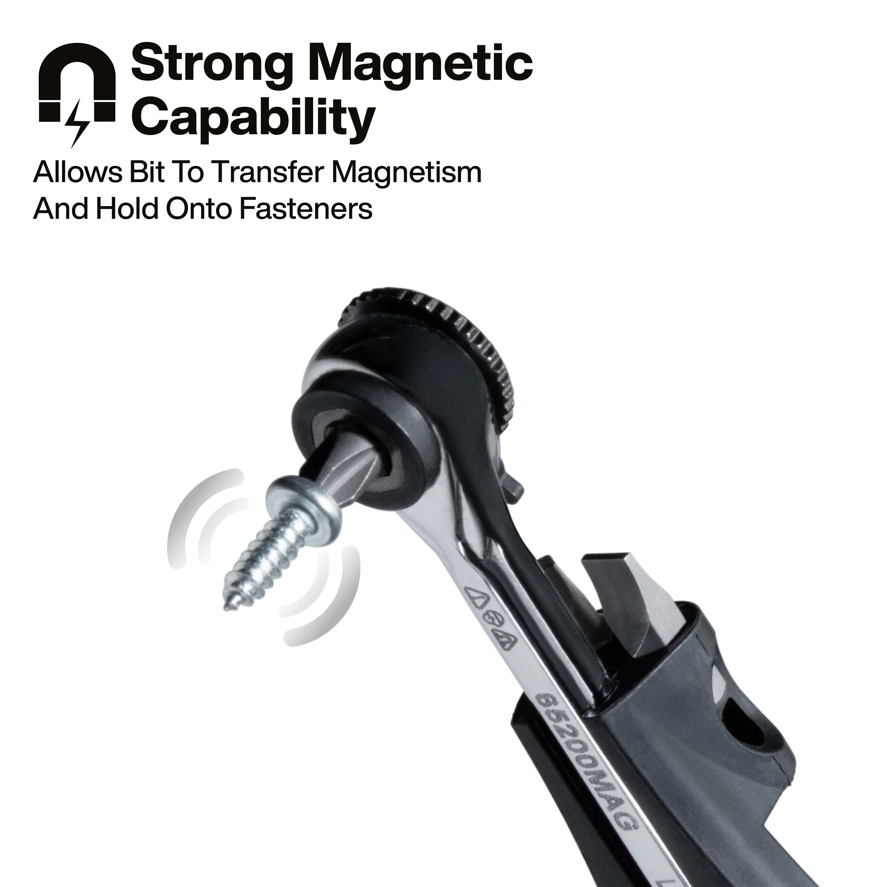 Klein Tools 65200MAG Slim-Profile Magnetic Mini Ratchet - Image 6