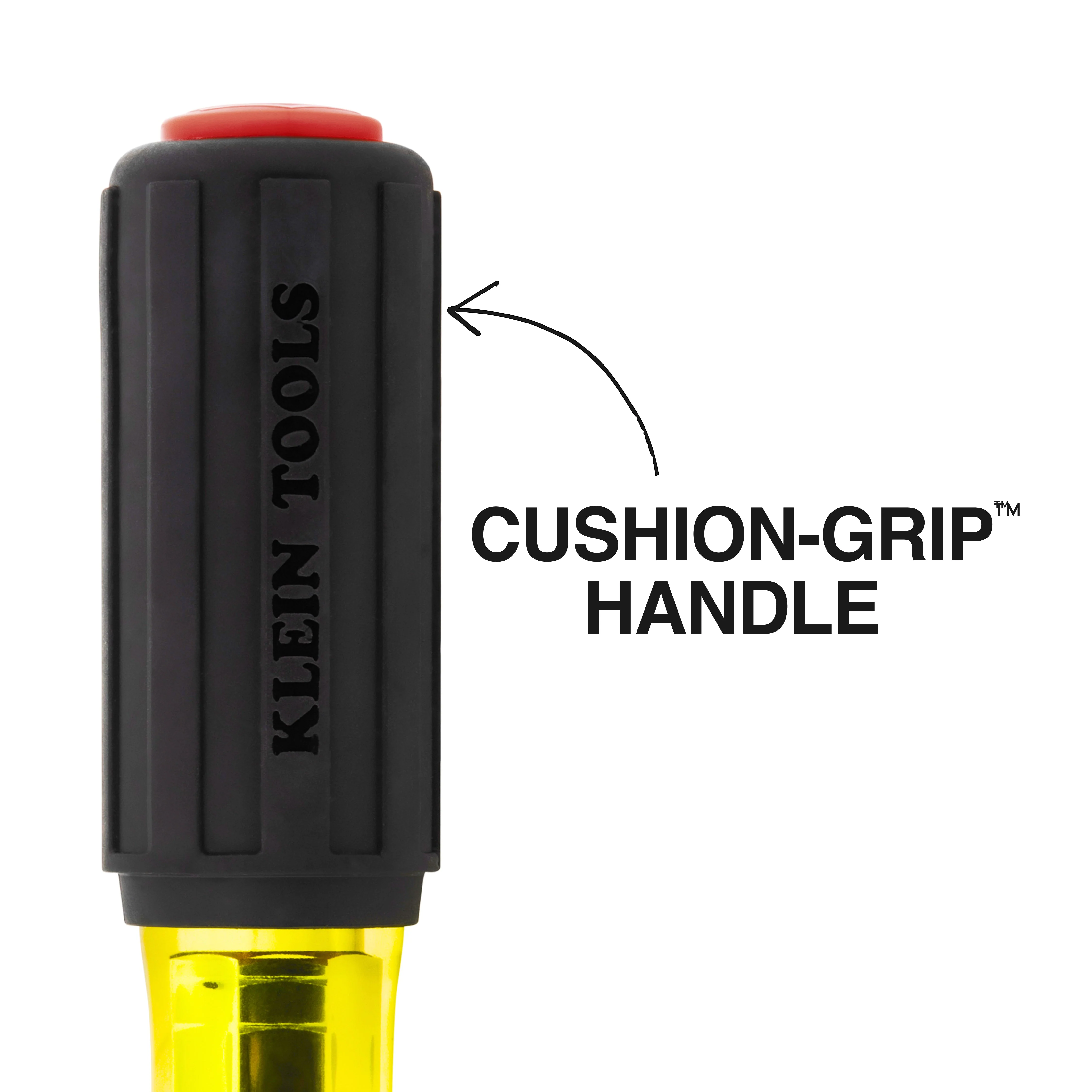 Klein Tools 65414MAG Color-Coded Magnetic Hollow-Shaft Heavy-Duty Nut Driver, 1/4" - Image 6