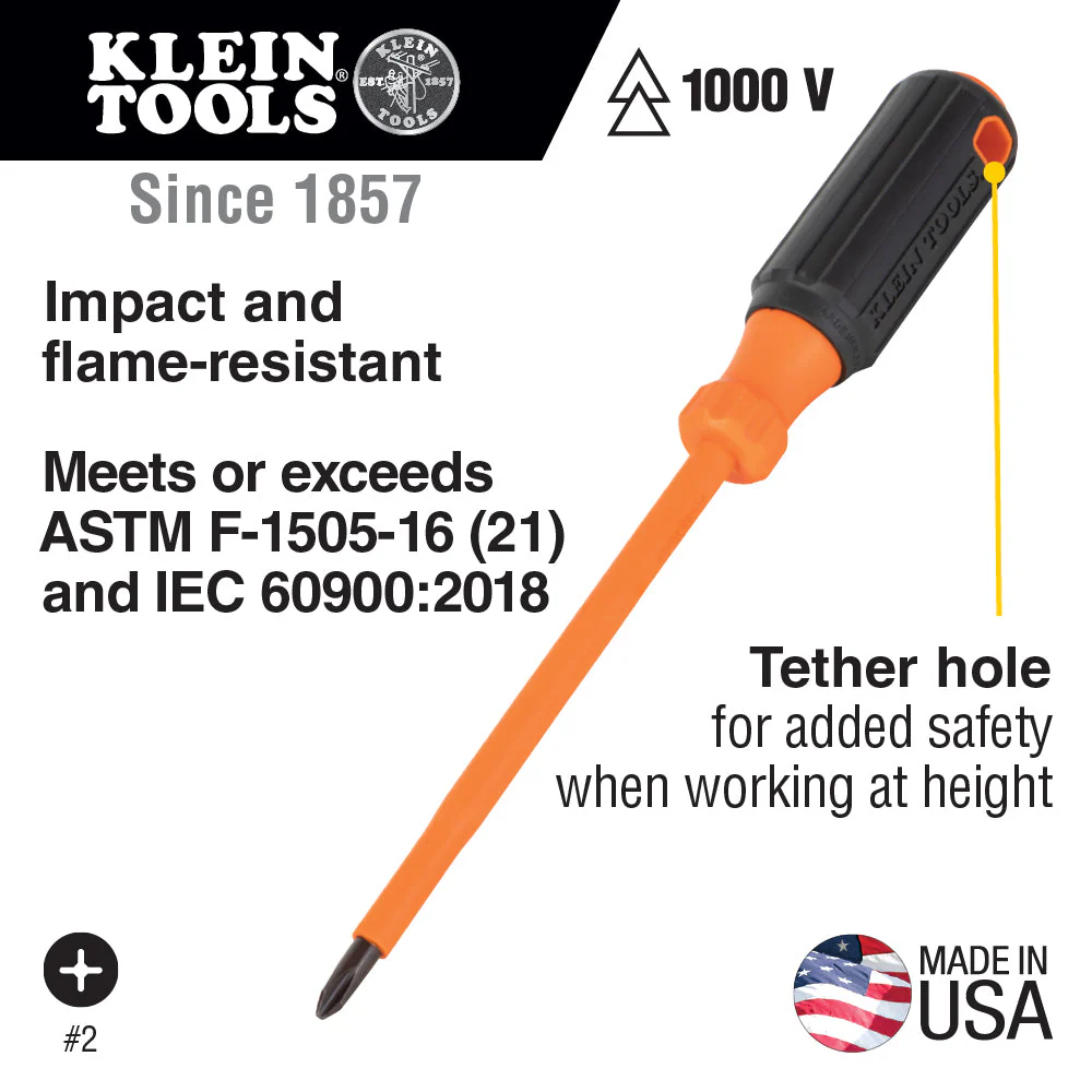 Klein Tools 85820 Color-Coded Screwdriver Set, 20 Pc. - Image 3