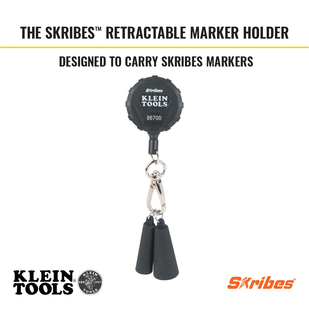 Klein Tools 86700 Skribes Retractable Marker Holder - Image 5