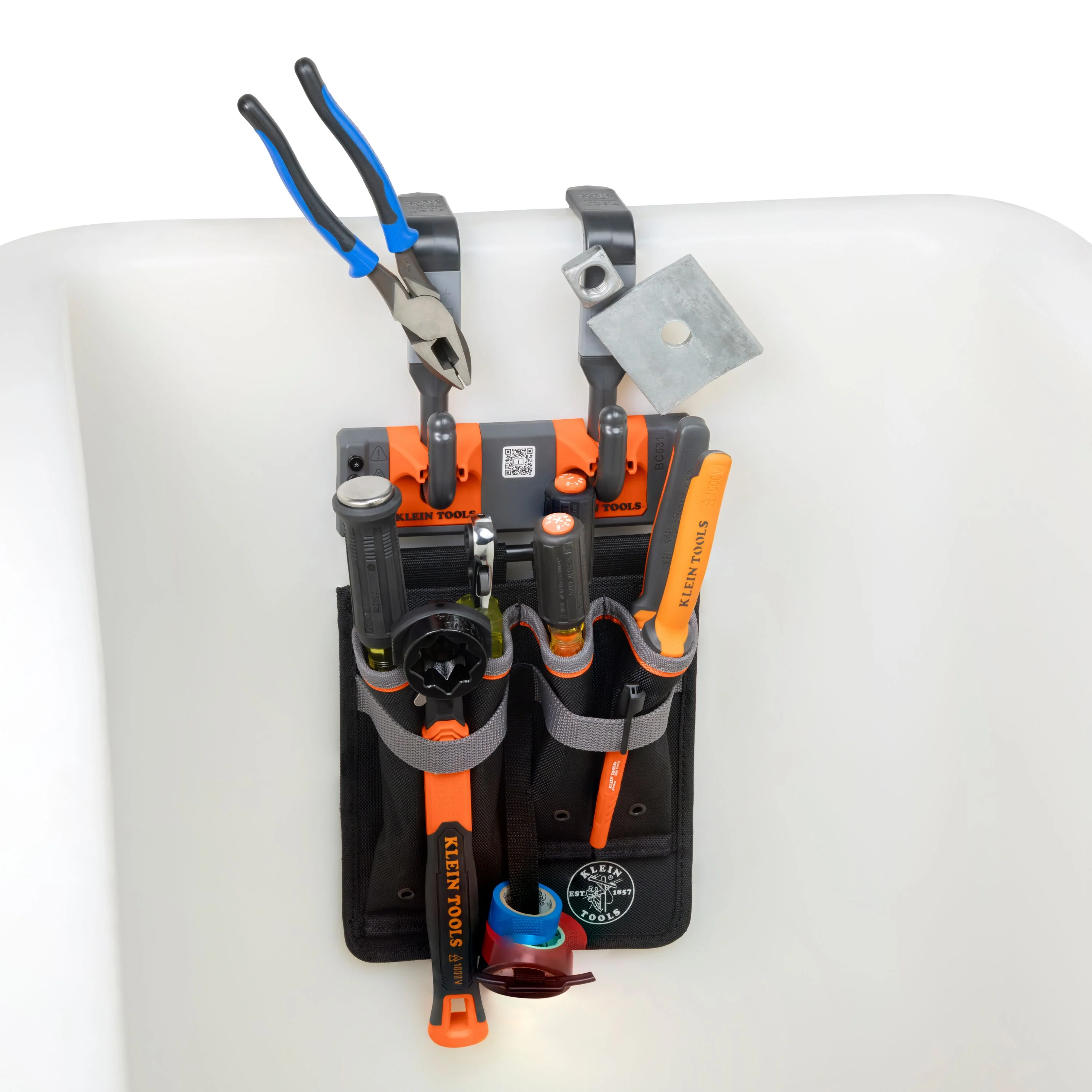 Klein Tools BC311M Magnetic Utility Bucket S-Hook, 2-Inch - Image 8