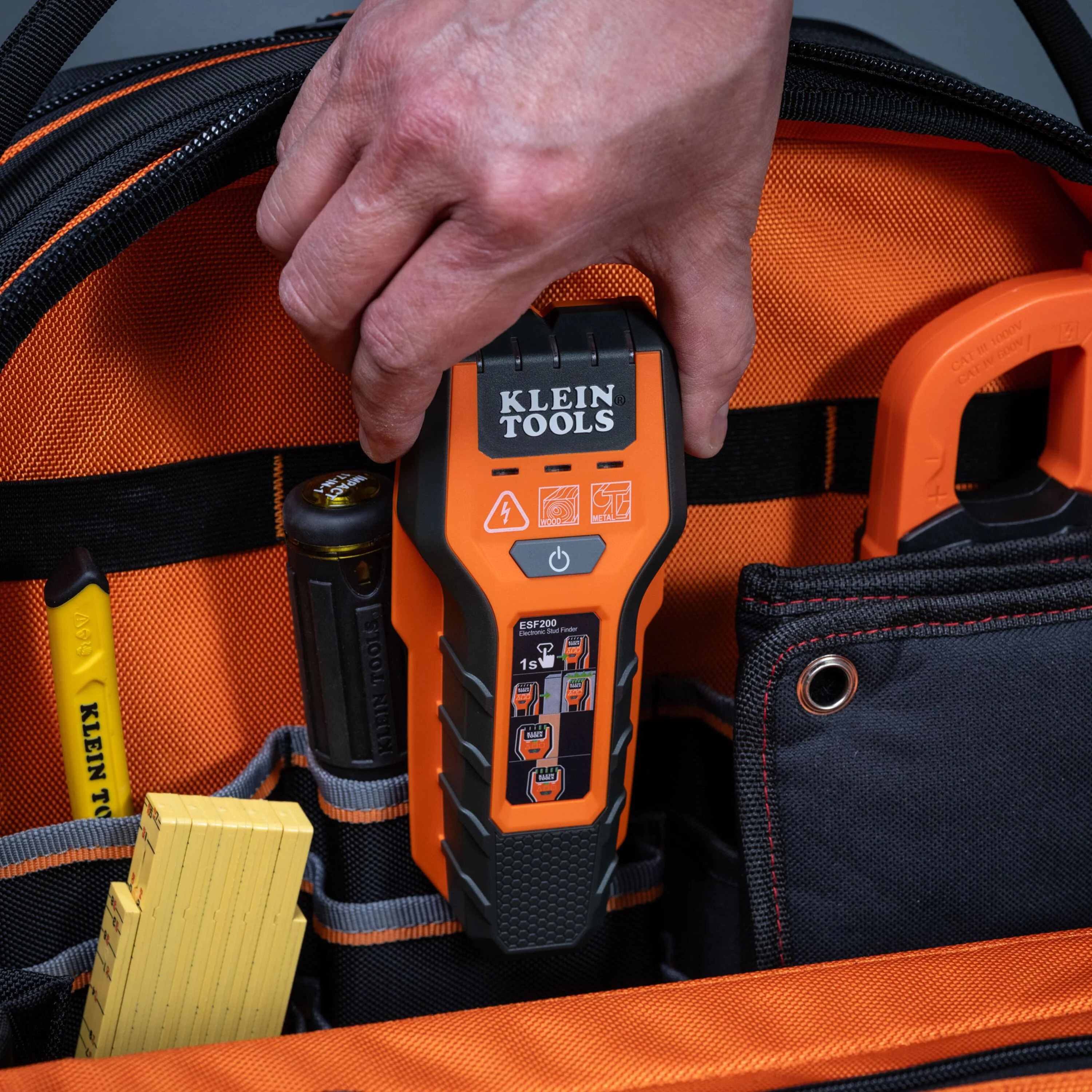 Klein Tools ESF200 Multi-Scan Center and Edge Stud Finder - Image 6