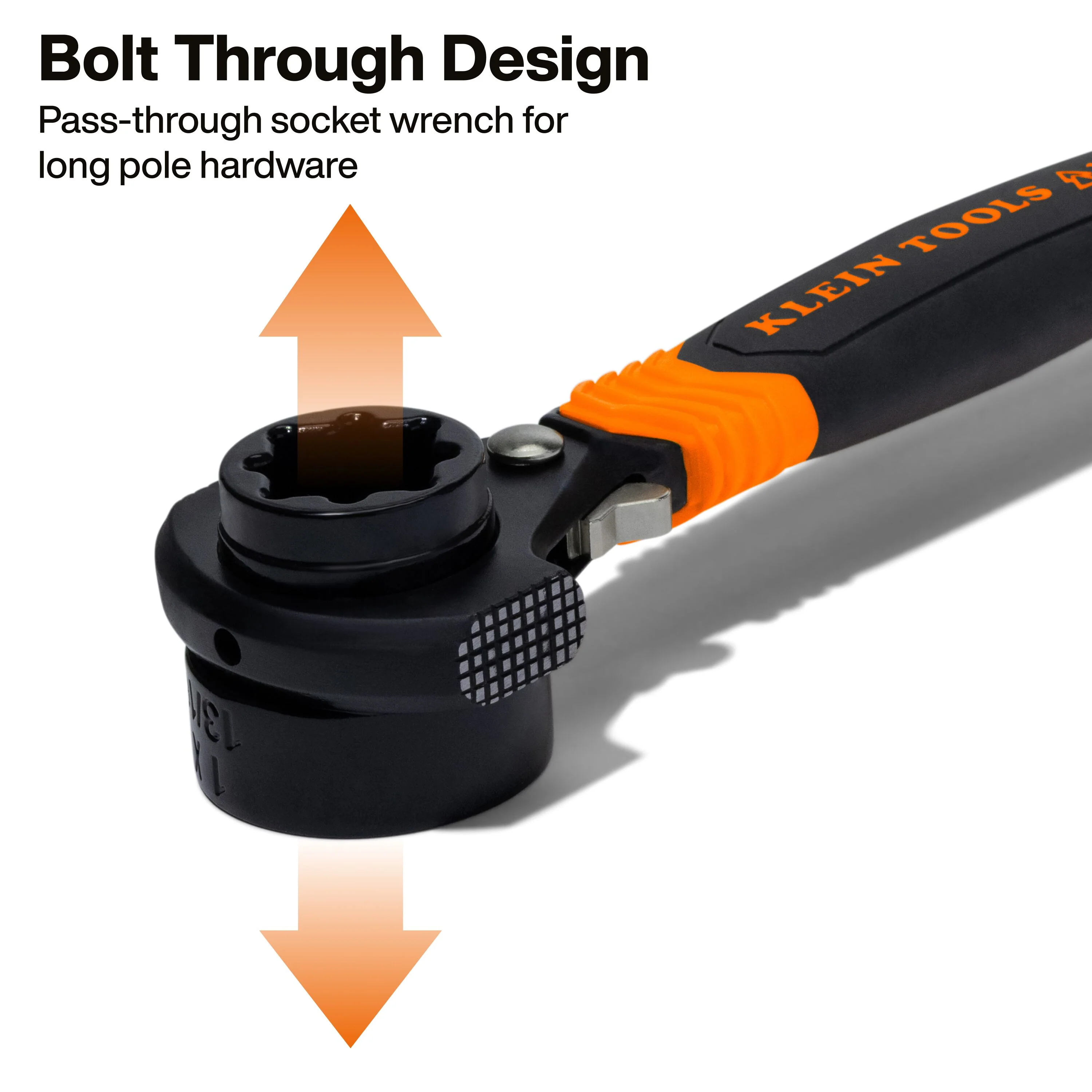 Klein Tools KT175HFINS 7-in-1 Hammer Facing Insulated Lineman Wrench - Image 3