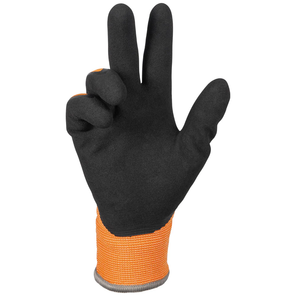Klein Tools Winter Knit Dipped Gloves, Cut Level A1, Touchscreen - Image 3