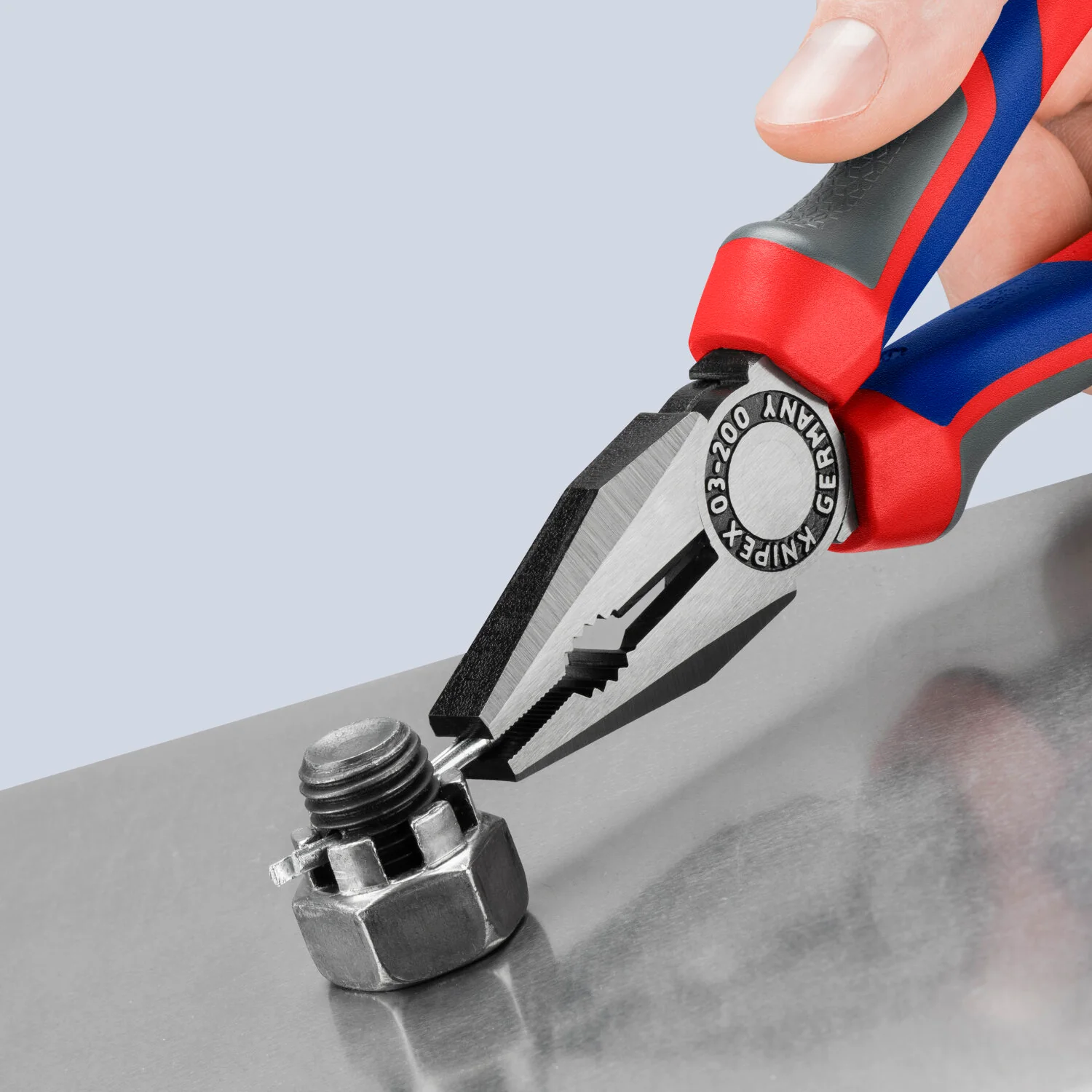 Knipex 03 02 200 KnipeXtend Combination Pliers, 8" - Image 14