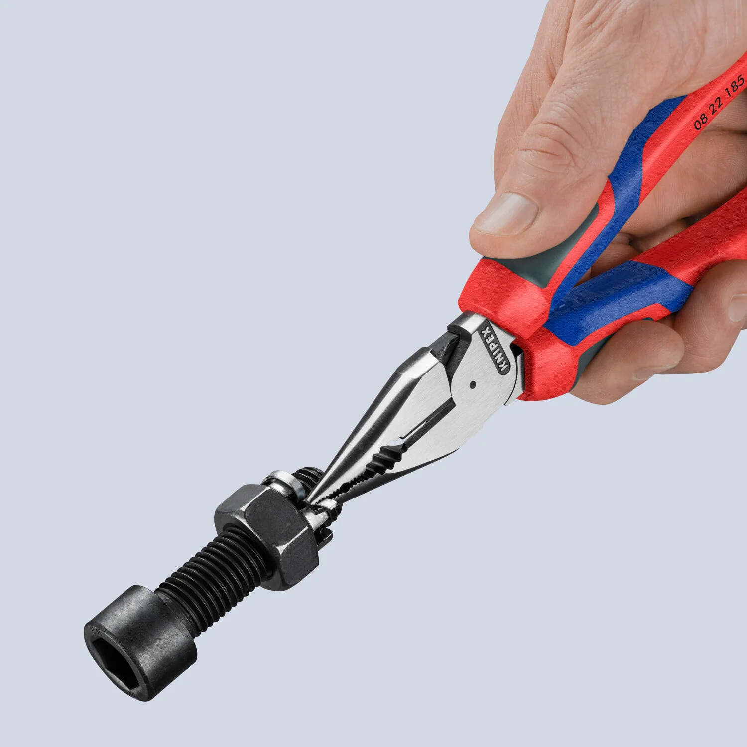 Knipex 08 22 185 SBA KnipeXtend Needle-Nose Combination Pliers, 7 1/4" - Image 11