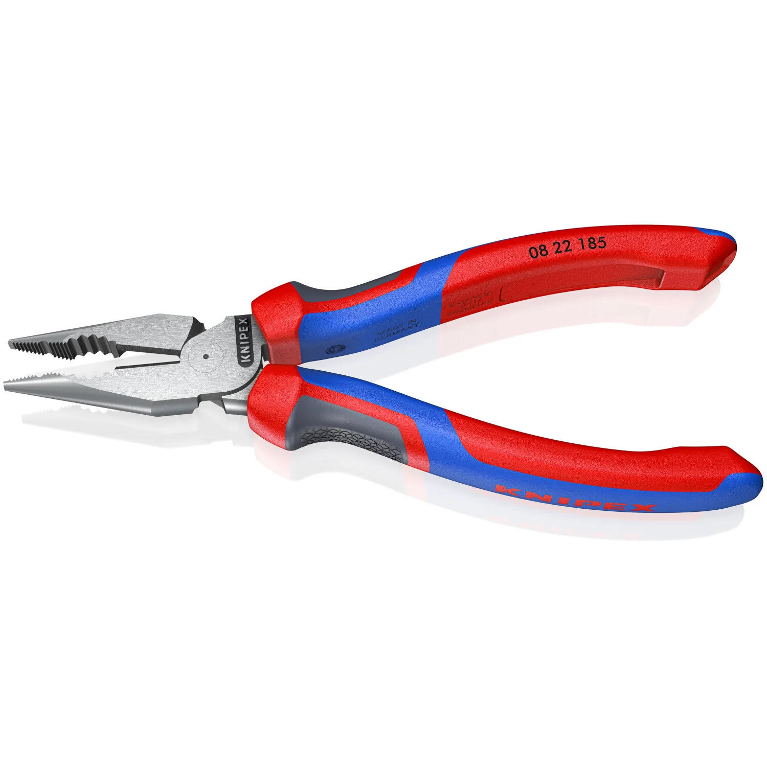 Knipex 08 22 185 SBA KnipeXtend Needle-Nose Combination Pliers, 7 1/4" - Image 2