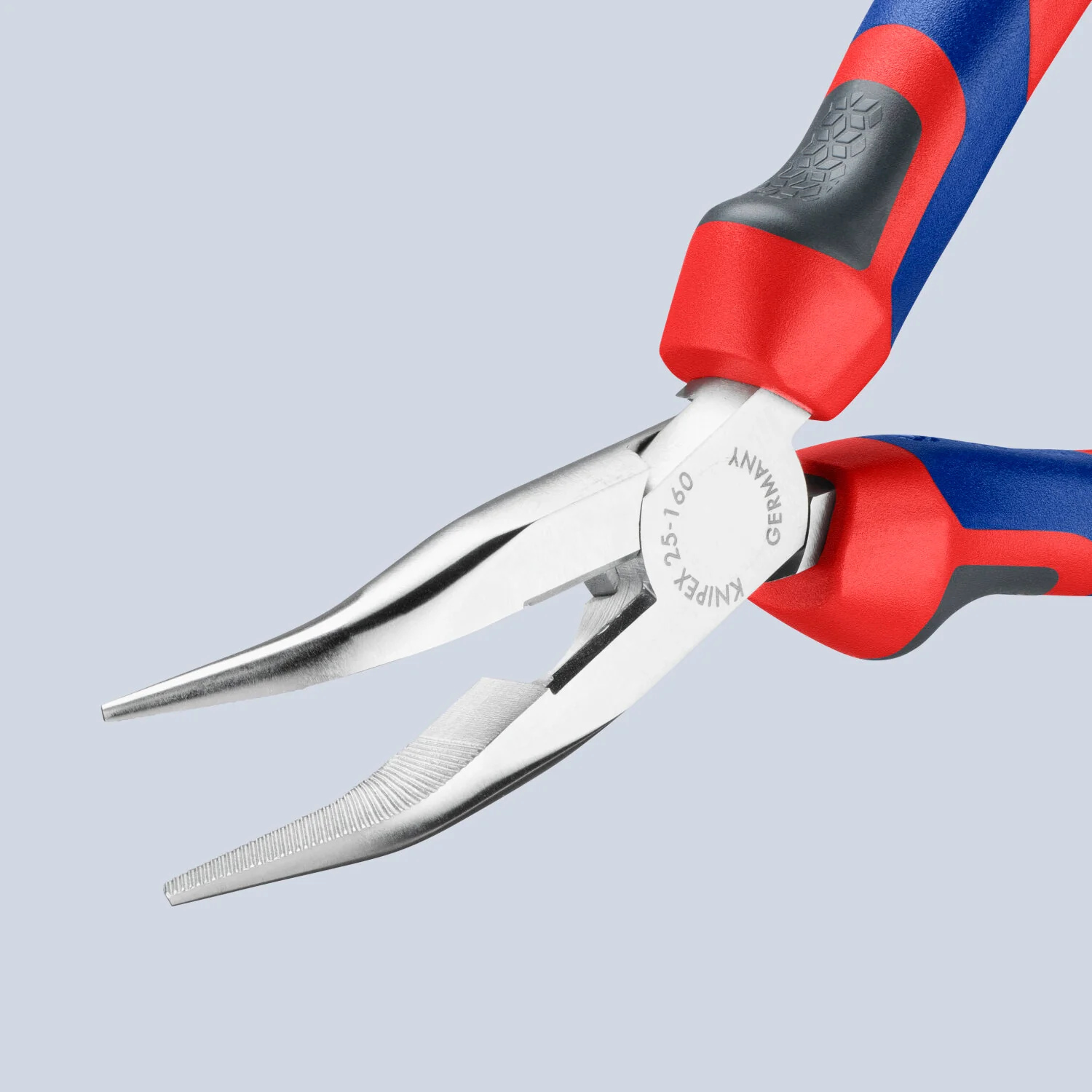 Knipex 25 25 160 KnipeXtend Long Nose 45° Angled Pliers with Cutter, 6 1/4" - Image 12