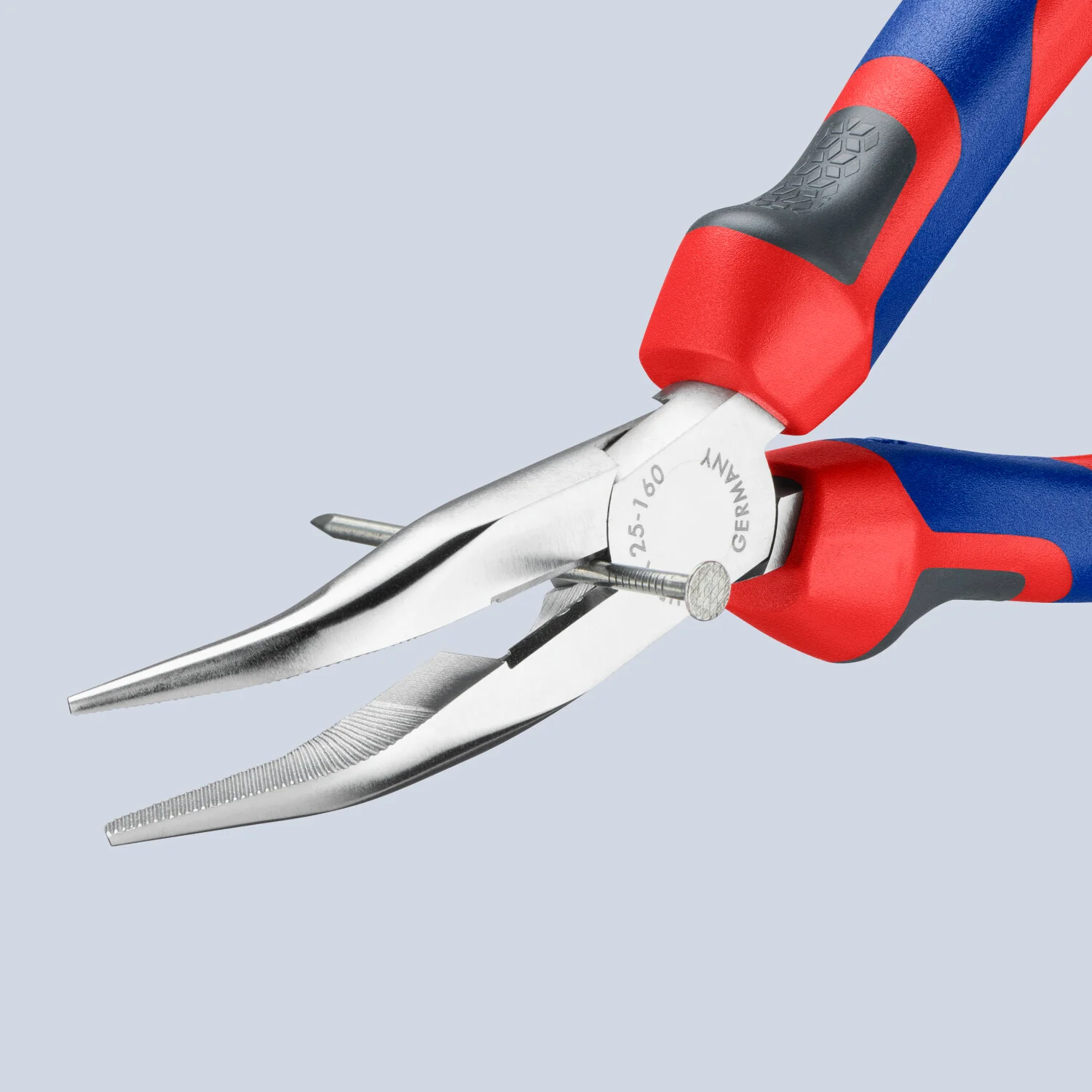 Knipex 25 25 160 KnipeXtend Long Nose 45° Angled Pliers with Cutter, 6 1/4" - Image 13