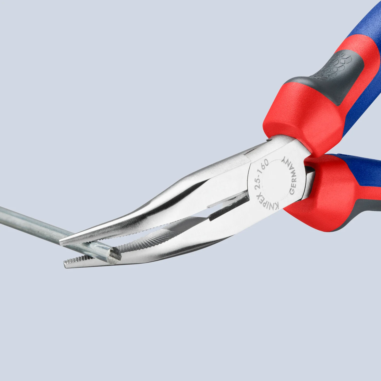 Knipex 25 25 160 KnipeXtend Long Nose 45° Angled Pliers with Cutter, 6 1/4" - Image 14