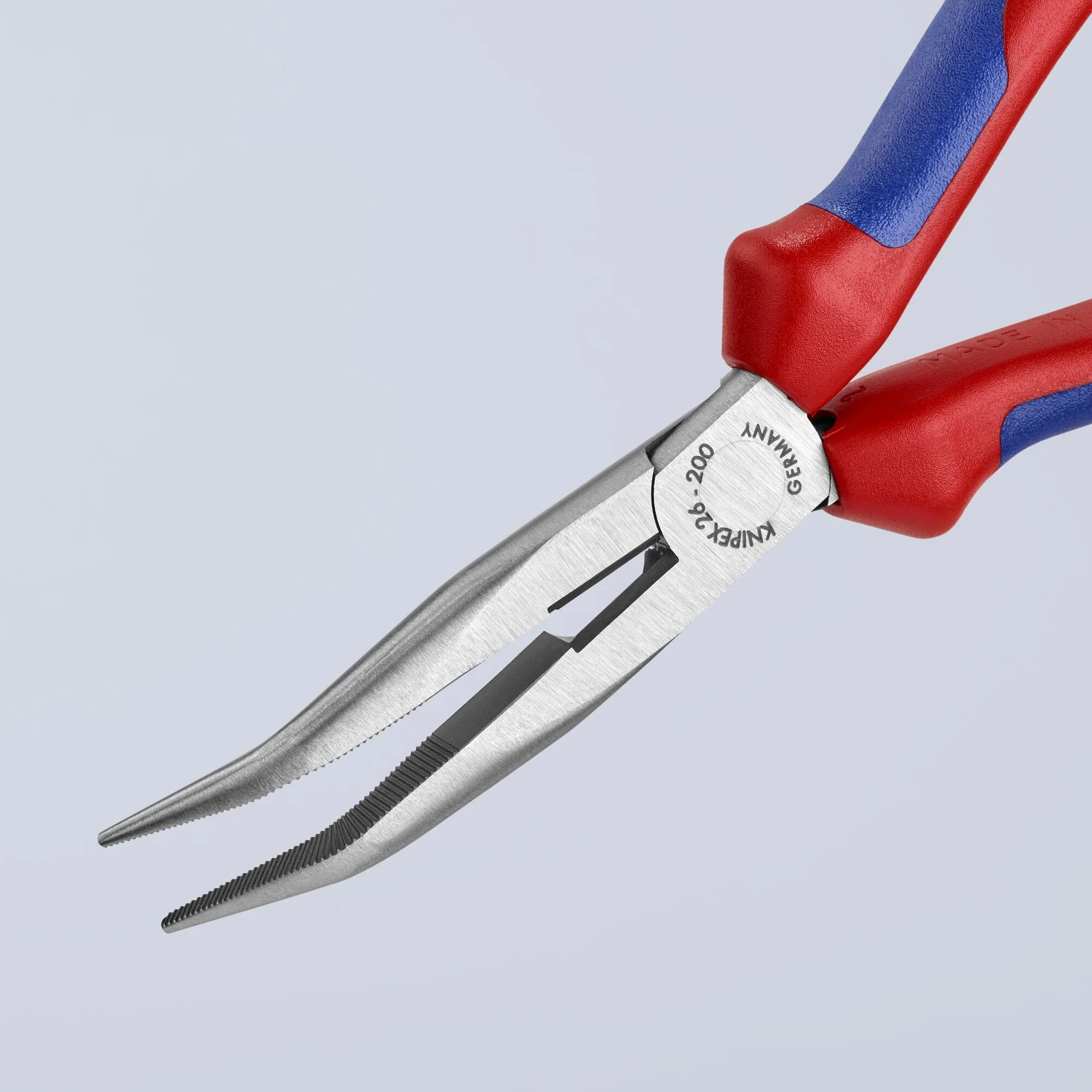 Knipex 26 22 200 SBA KnipeXtend Long Nose 40° Angled Pliers with Cutter, 8" - Image 12