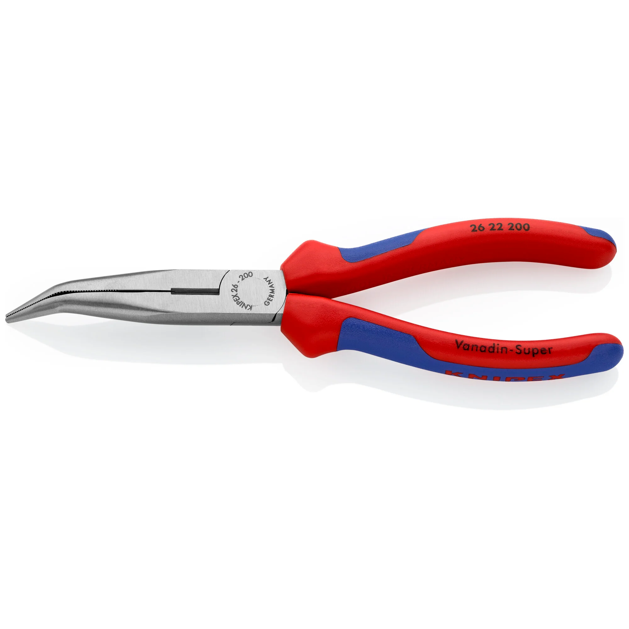 Knipex 26 22 200 SBA KnipeXtend Long Nose 40° Angled Pliers with Cutter, 8" - Image 3