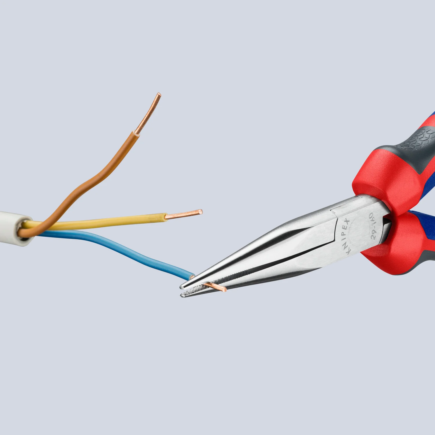 Knipex 29 25 160 KnipeXtend Slim Long Nose Telephone Pliers, 6 1/4" - Image 16