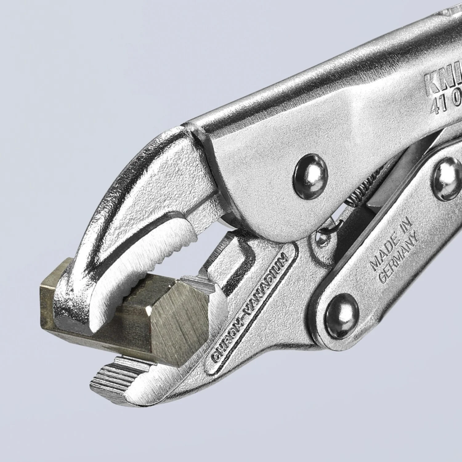 Knipex 41 04 180 SBA 7 1/4" Grip Pliers-Round Jaws - Image 3