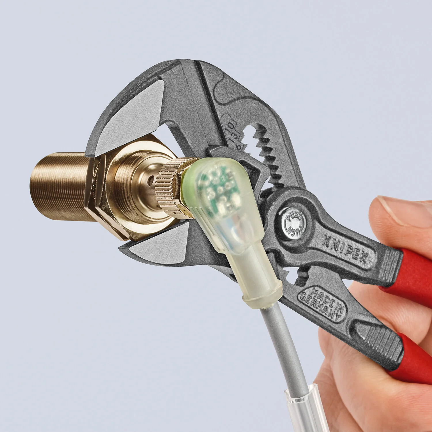 Knipex 86 01 180 SBA 7 1/4" Pliers Wrench - Image 2