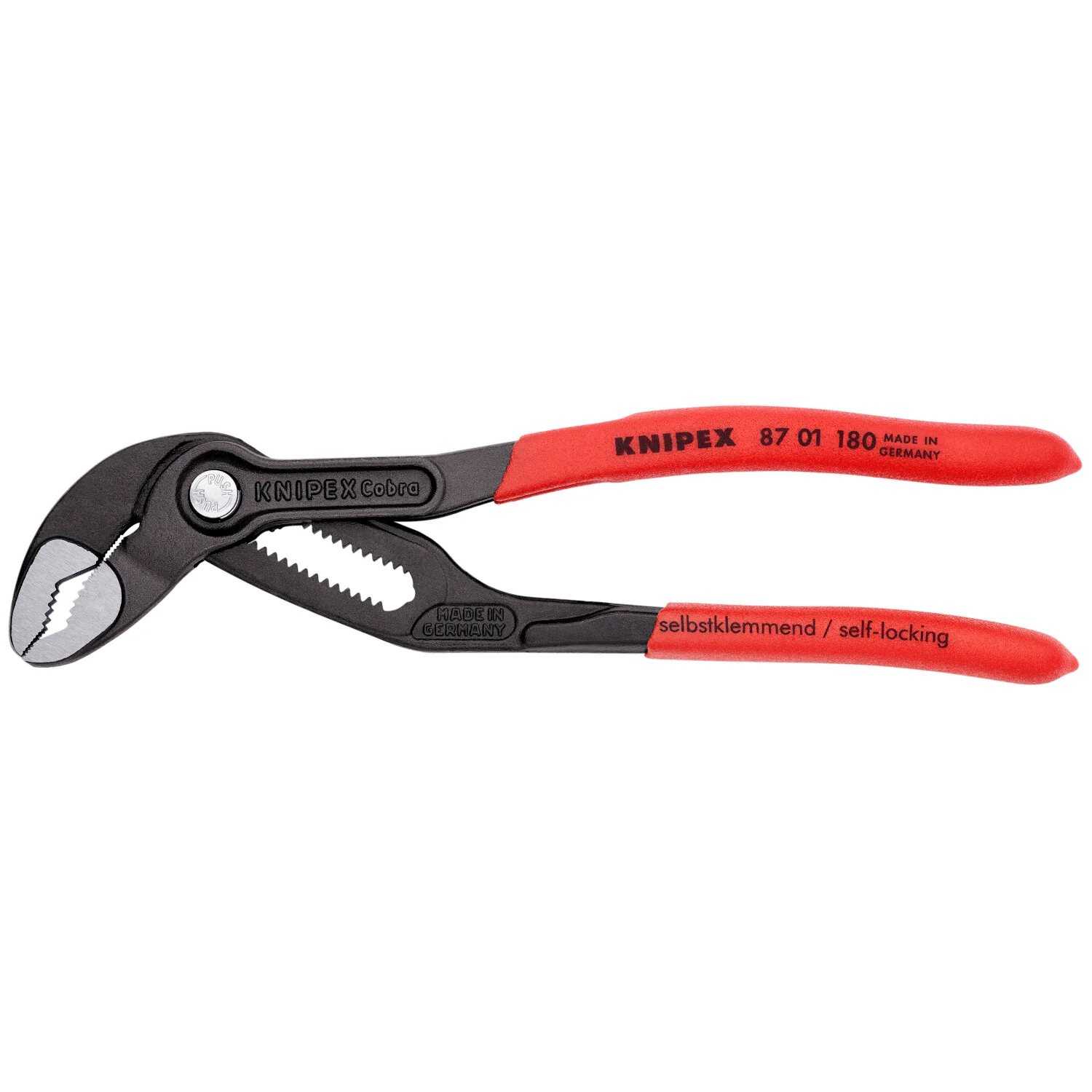 Knipex 87 01 180 SBA 7 1/4" Cobra® Water Pump Pliers
