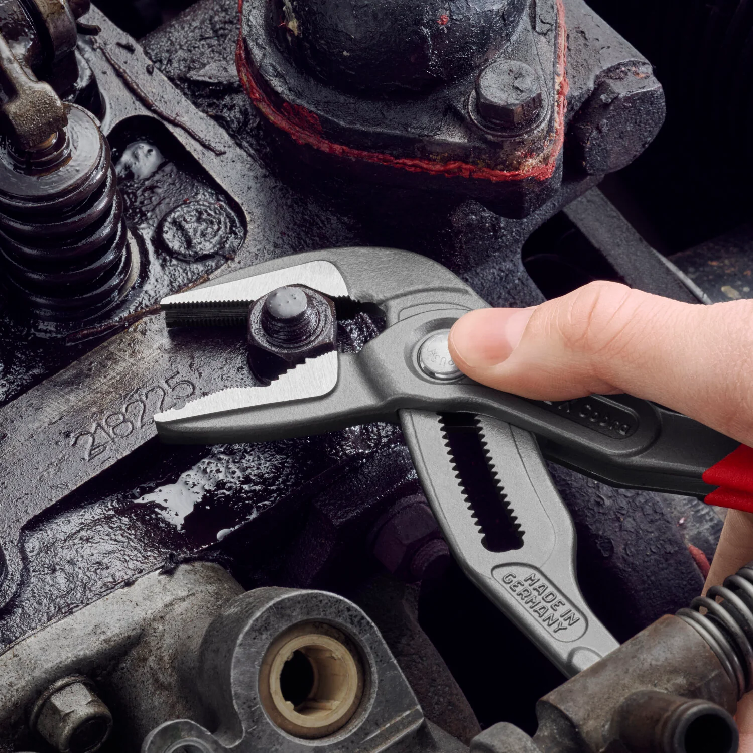 Knipex 87 51 250 SBA Cobra ES Water Pump Pliers, 10" - Image 15